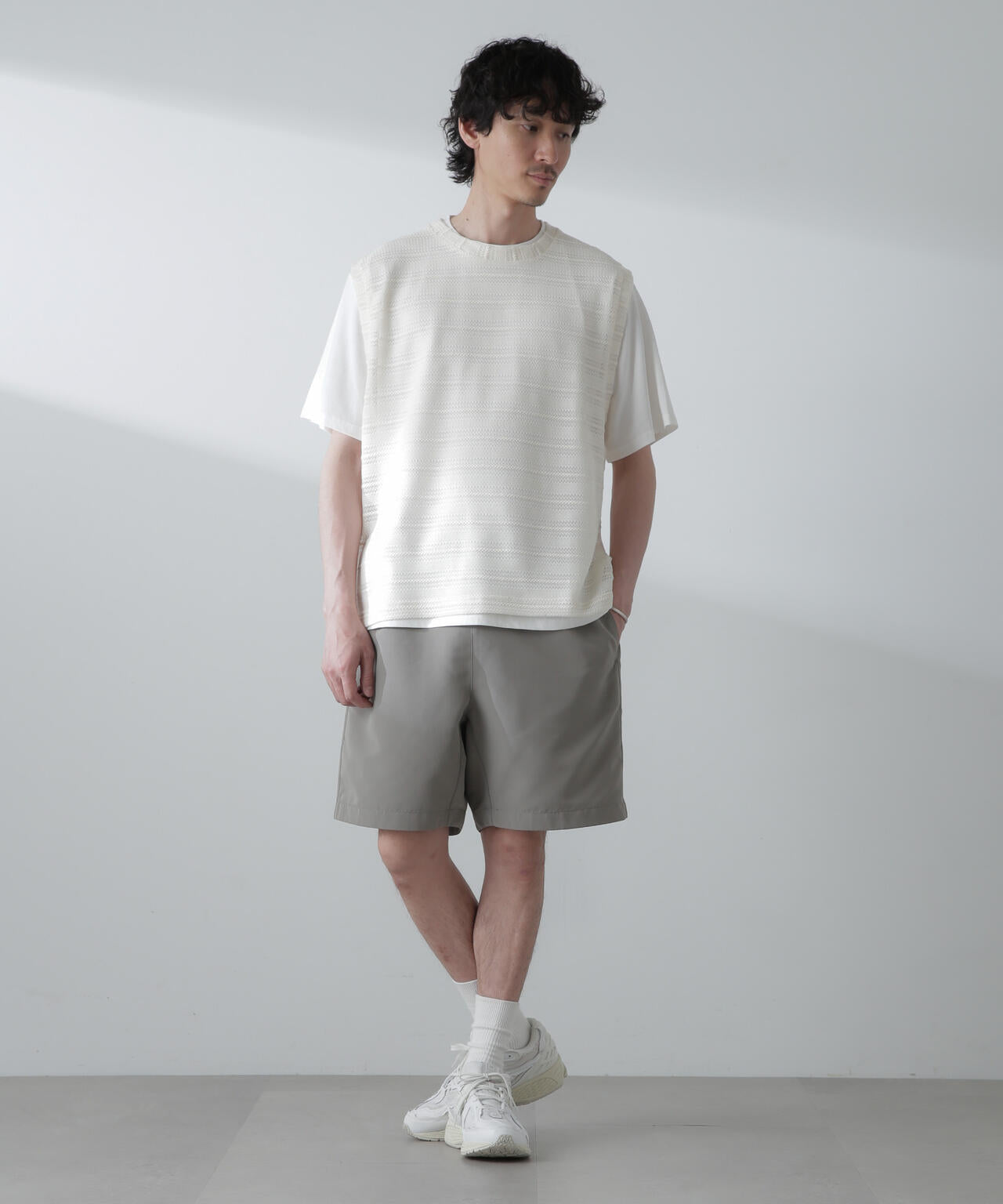 かぎ針アンサンブルTシャツ