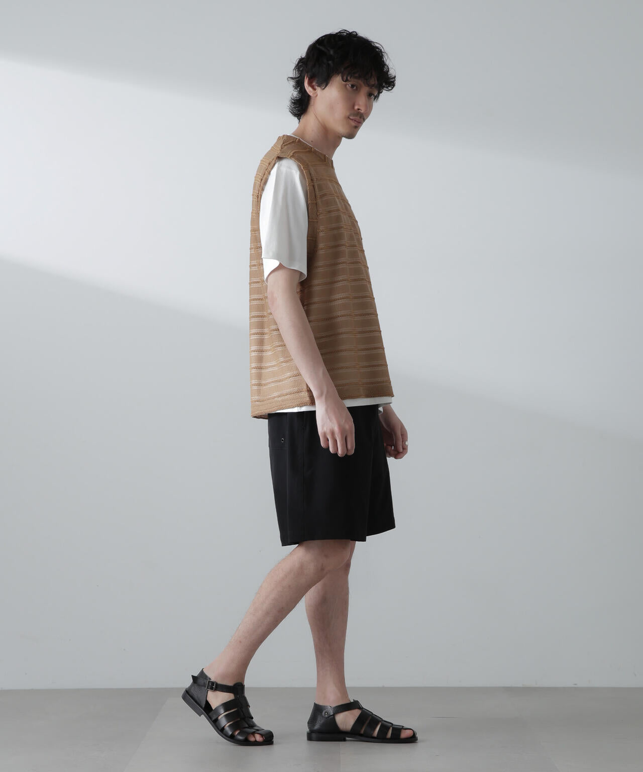 かぎ針アンサンブルTシャツ
