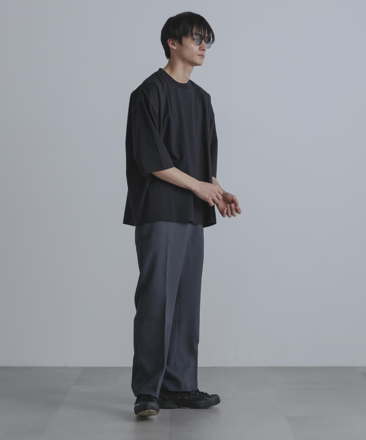 ストレッチツイルストレートスラックス(セットアップ可)