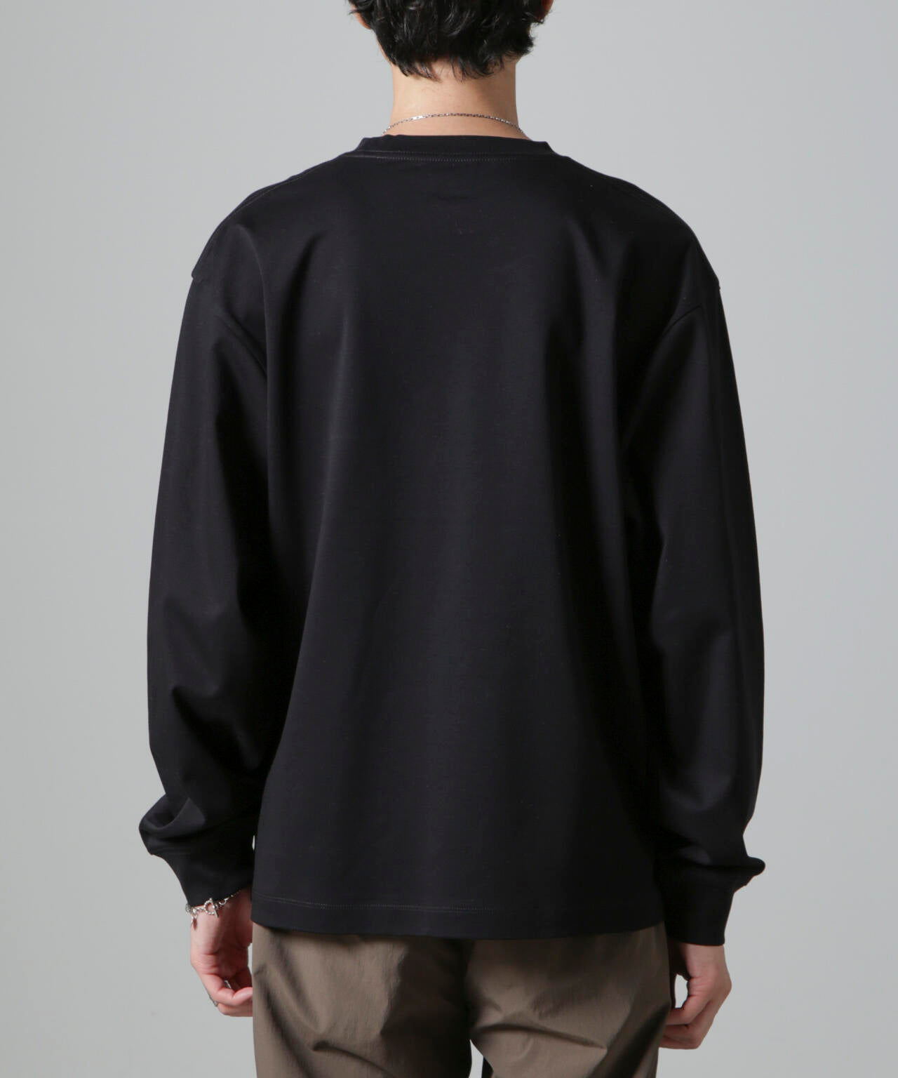 アンチスメル BIG クルーネックTシャツ 長袖