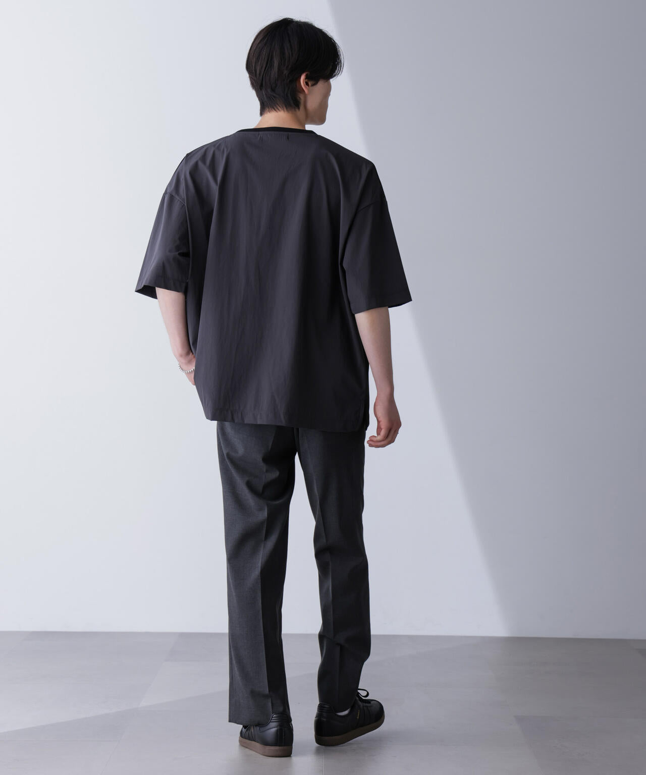 袖切り替えビッグＴシャツ 半袖