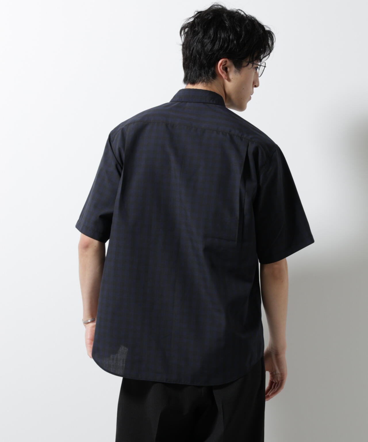 オリジナルギンガムシャツ 半袖