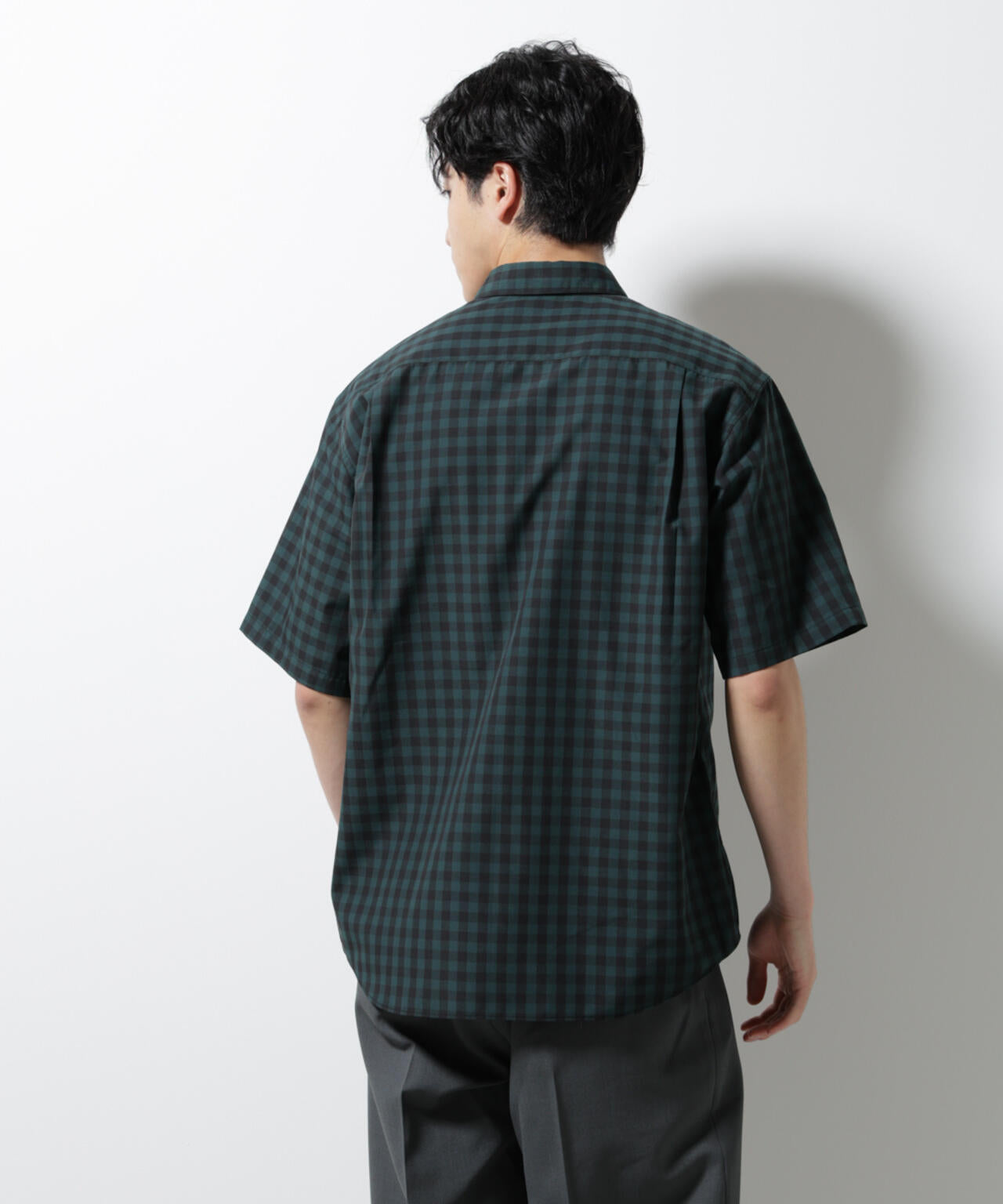 オリジナルギンガムシャツ 半袖