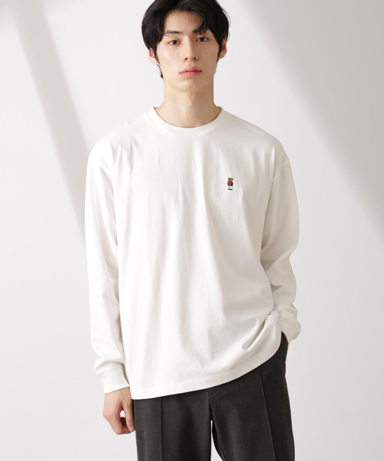ナノベアTシャツ 長袖