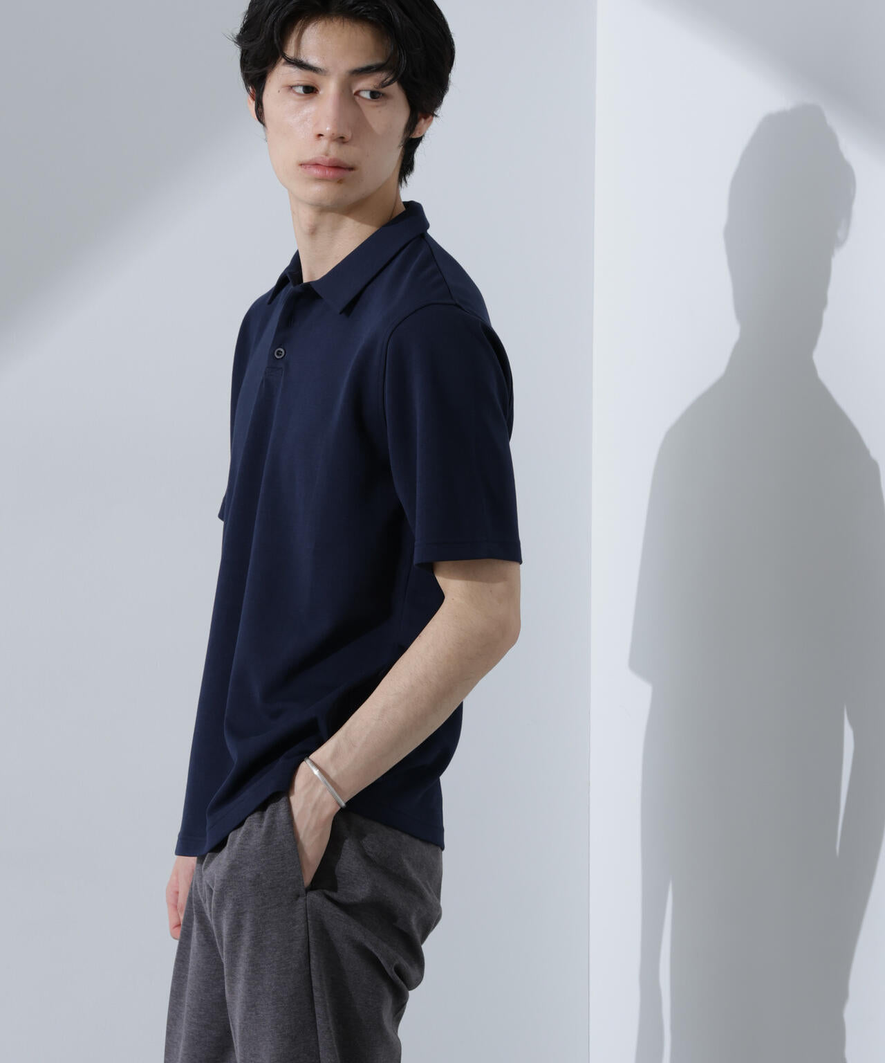 T/C天竺ポロシャツ 半袖