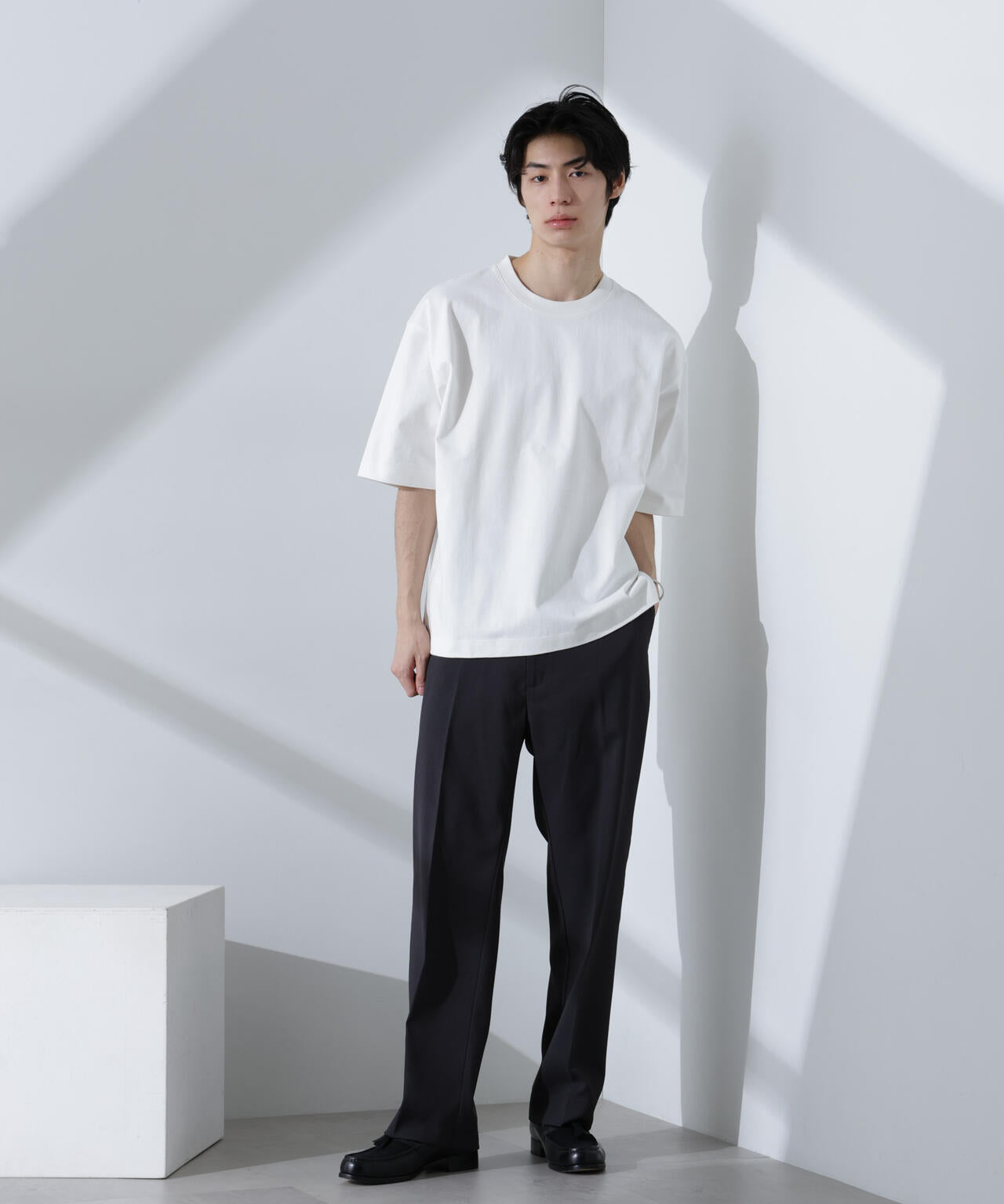 ヘビーオンスワイドTシャツ 半袖