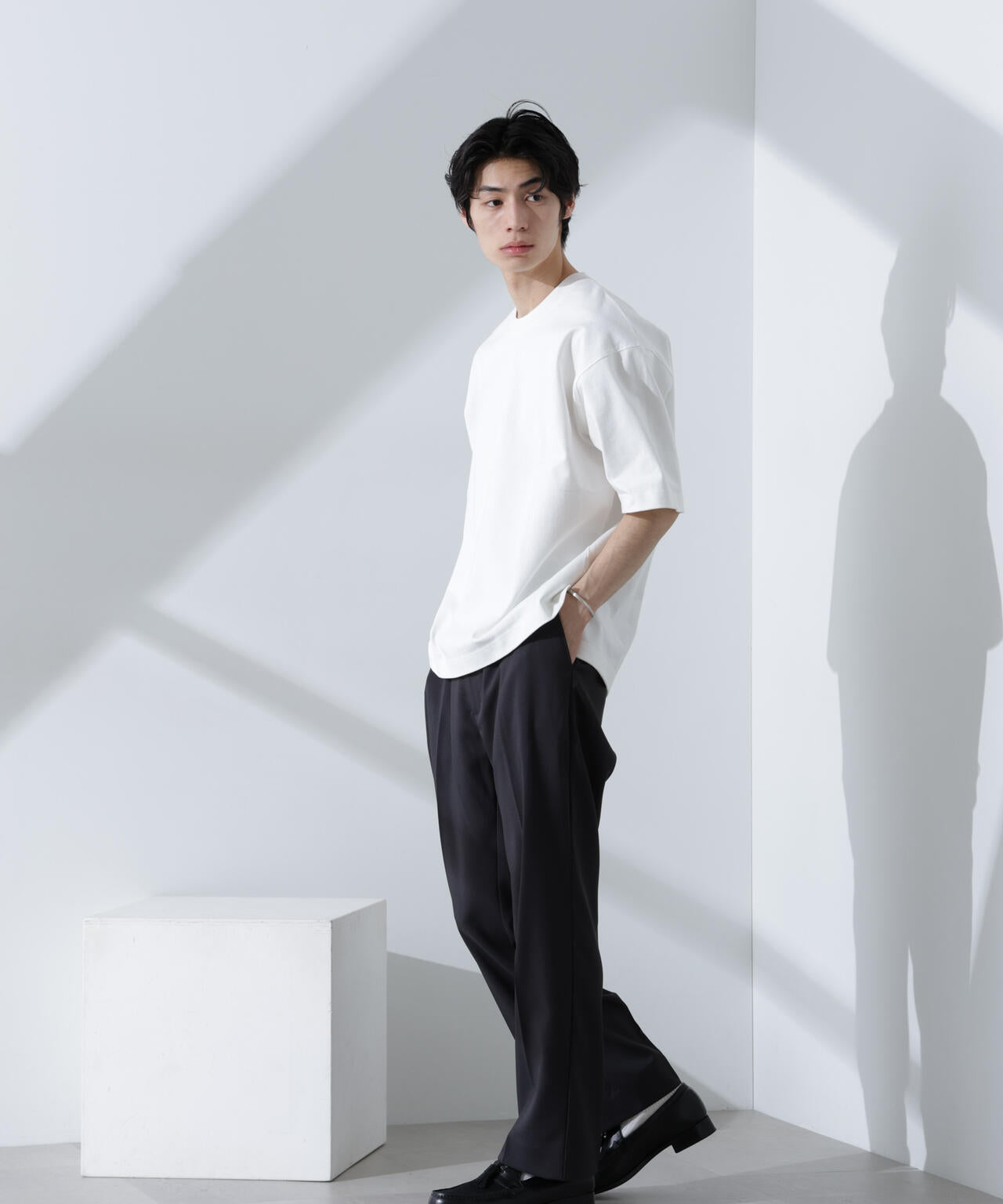 ヘビーオンスワイドTシャツ 半袖