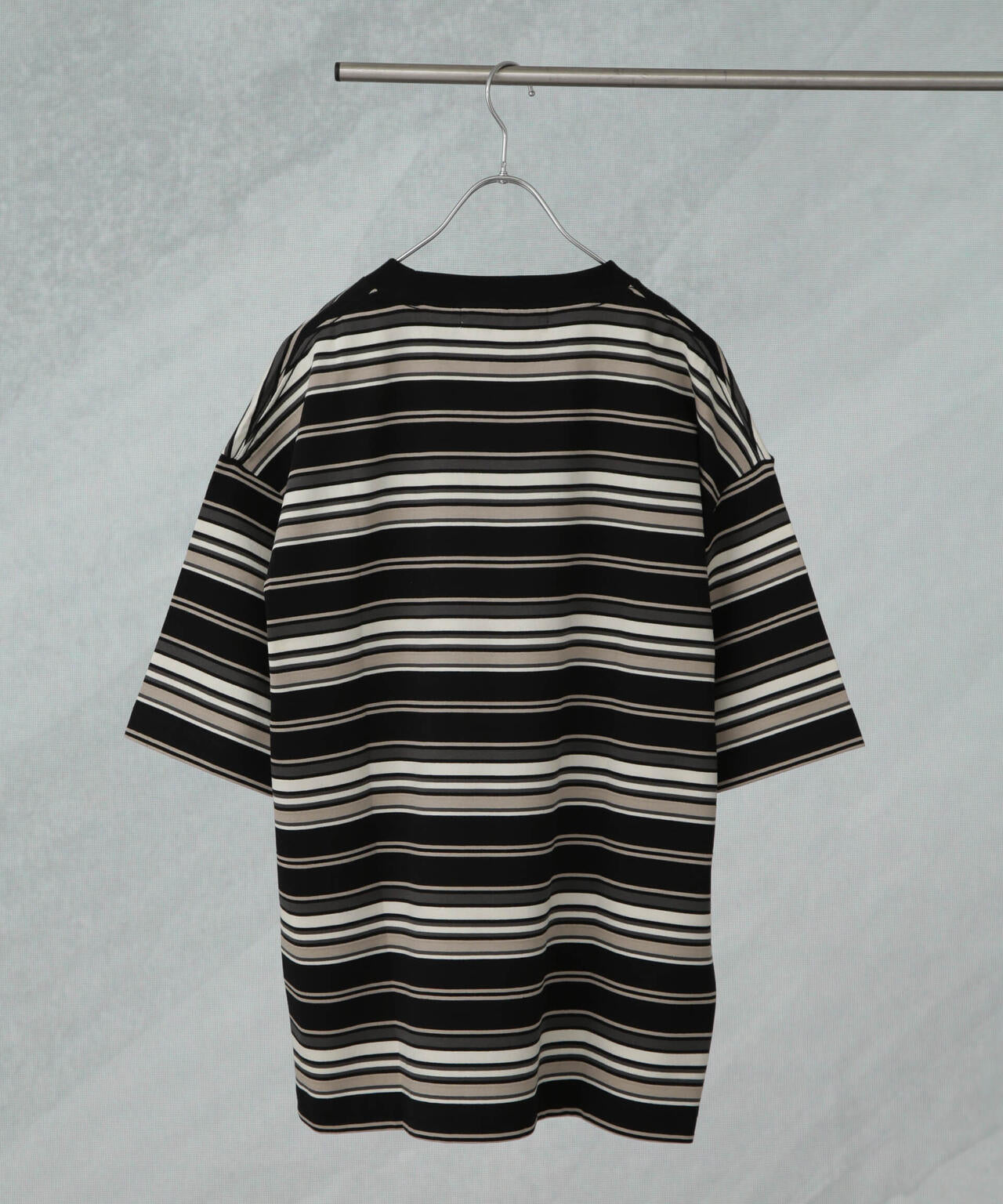 マルチボーダーリラックスＴシャツ 半袖