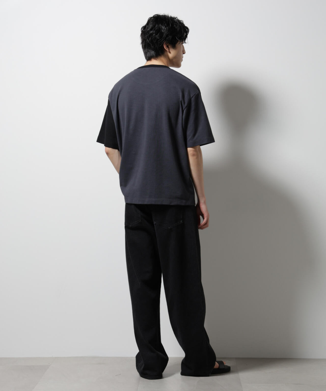 リンクスカノコ コンビTシャツ 半袖