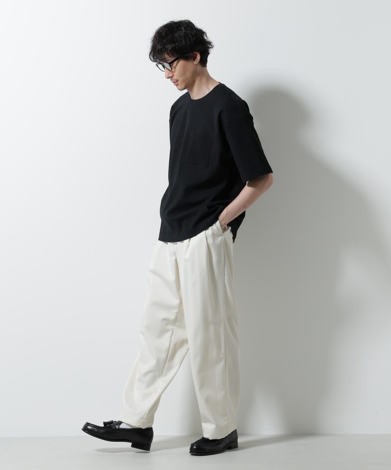 ドライソフトワッフルTシャツ 半袖