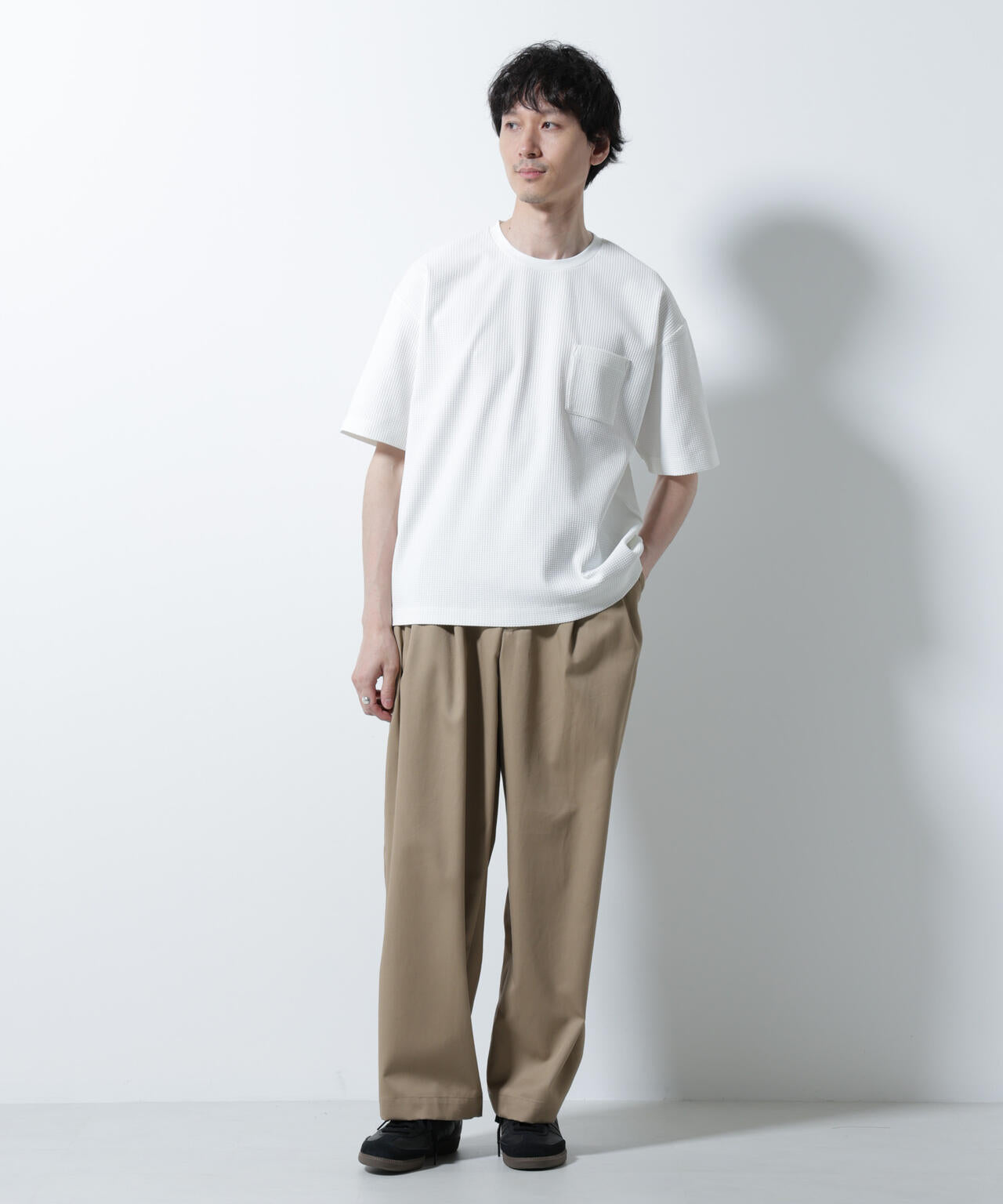 ドライソフトワッフルTシャツ 半袖