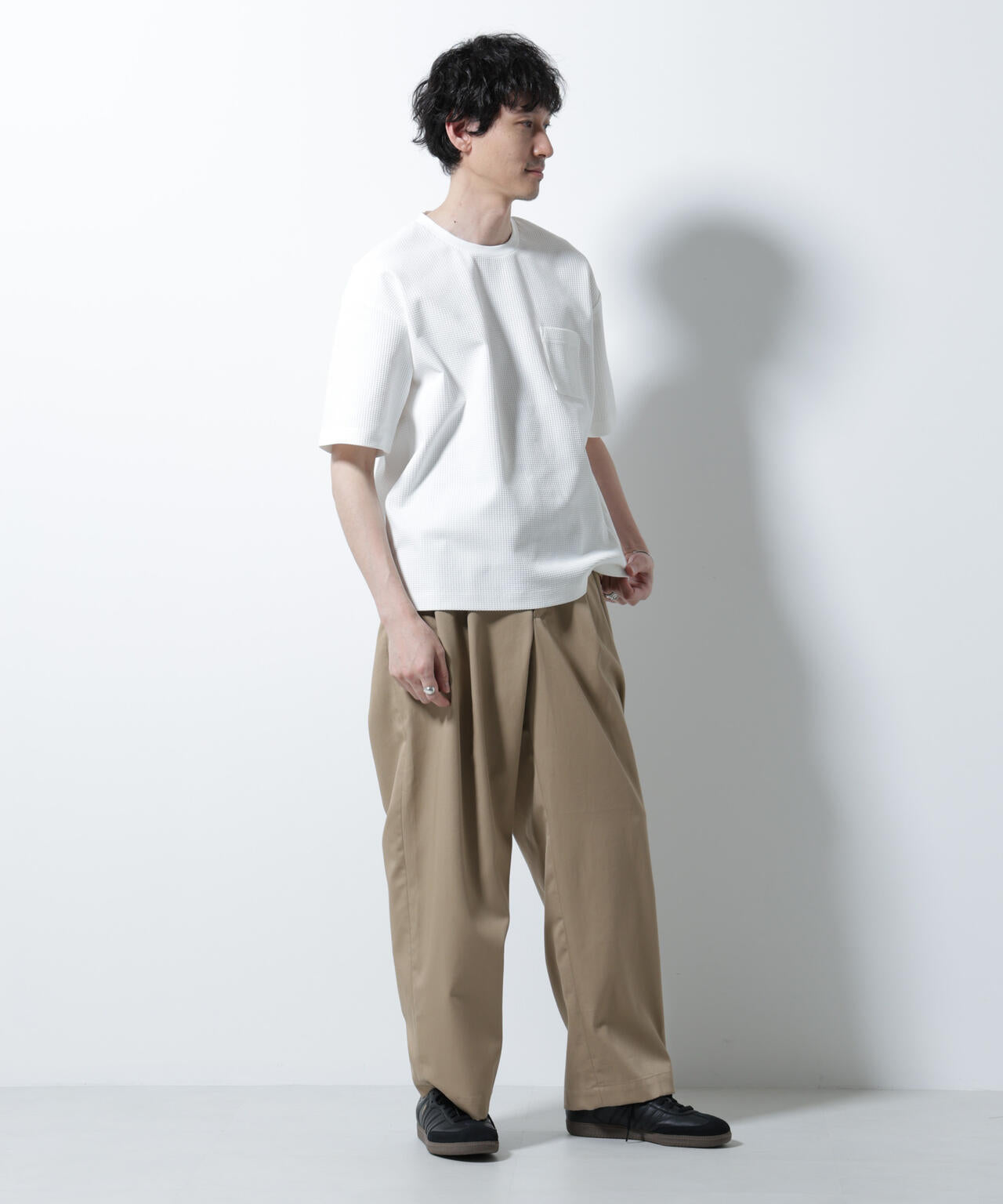 ドライソフトワッフルTシャツ 半袖