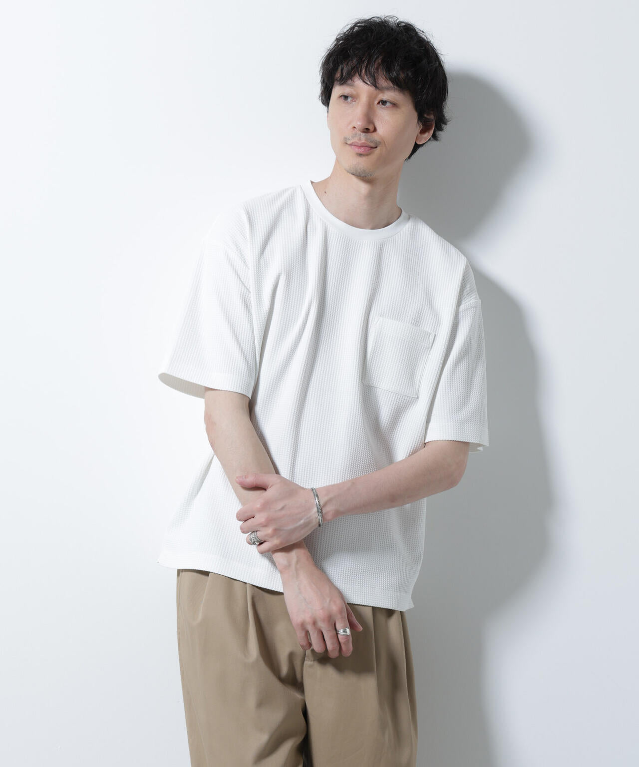 ドライソフトワッフルTシャツ 半袖