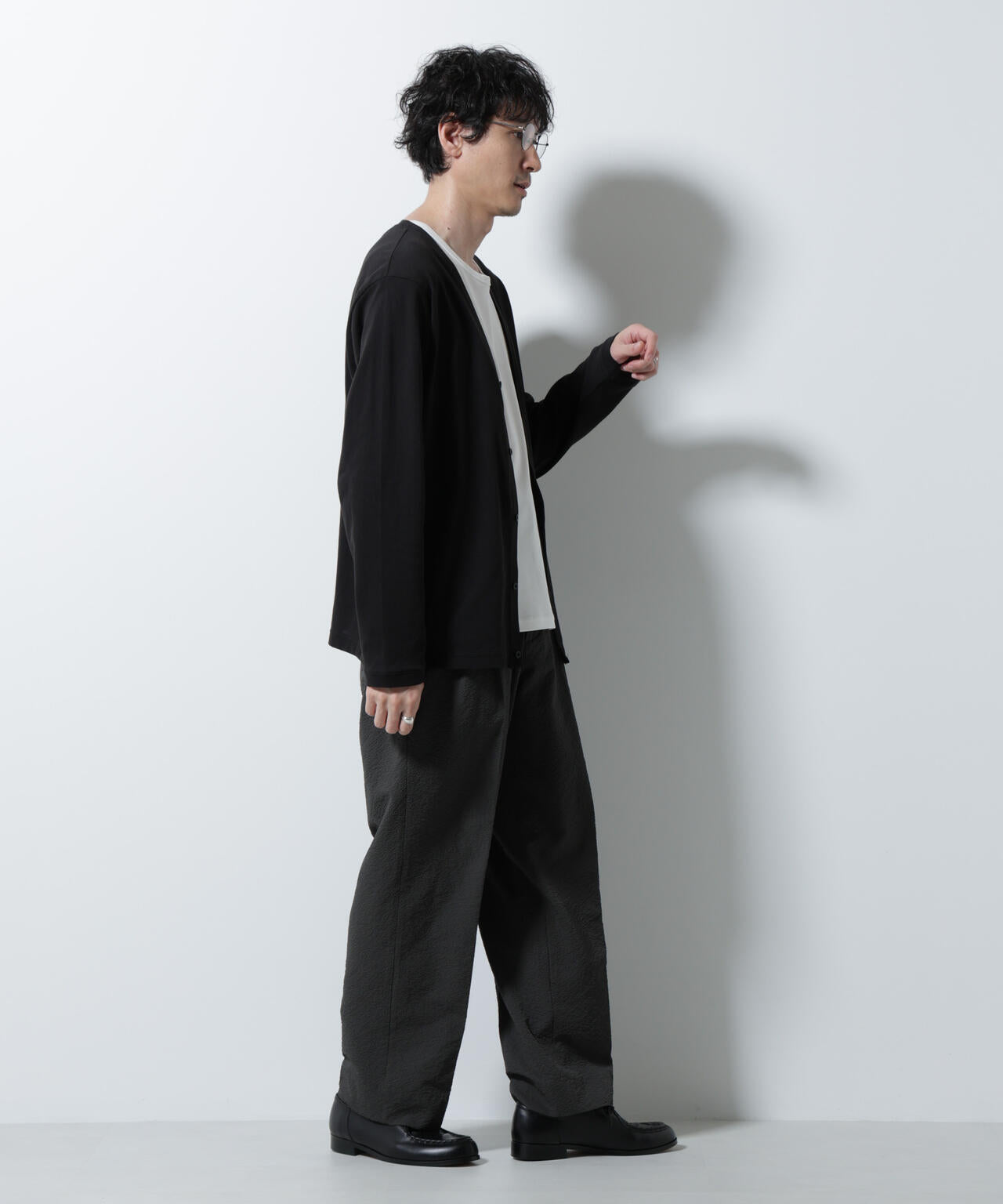 エアパッセージ ジャージーカーディガン