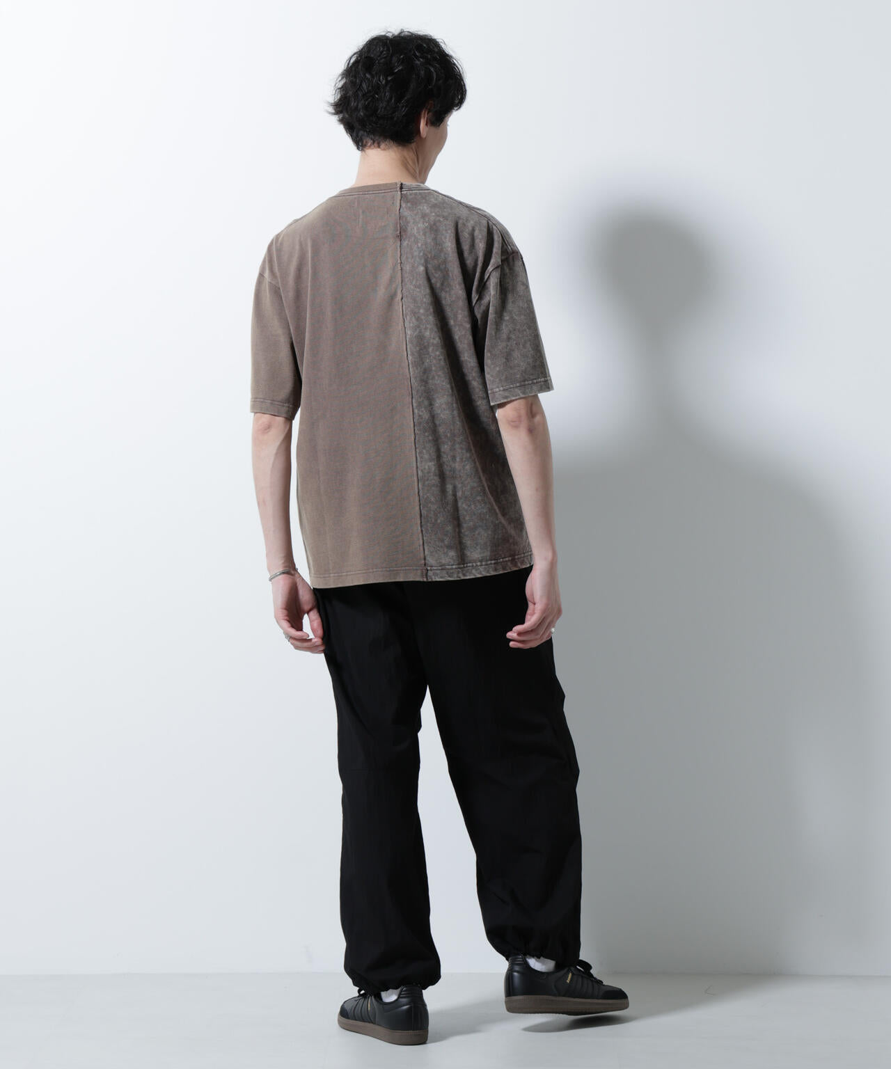 ｢A-C-Z｣2トーンピグメントTシャツ 半袖