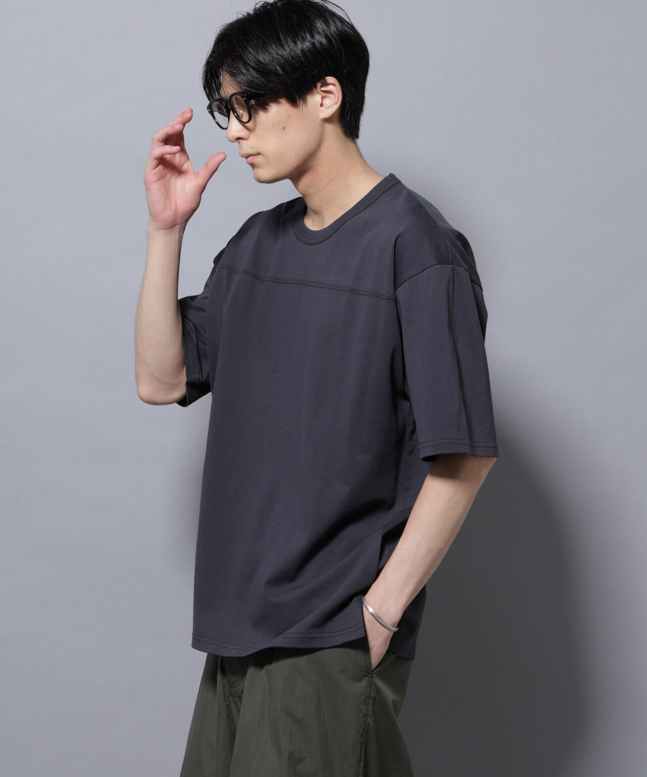 リラックスフットボールＴシャツ 半袖