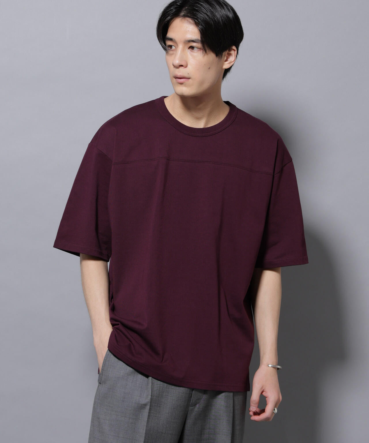 リラックスフットボールＴシャツ 半袖