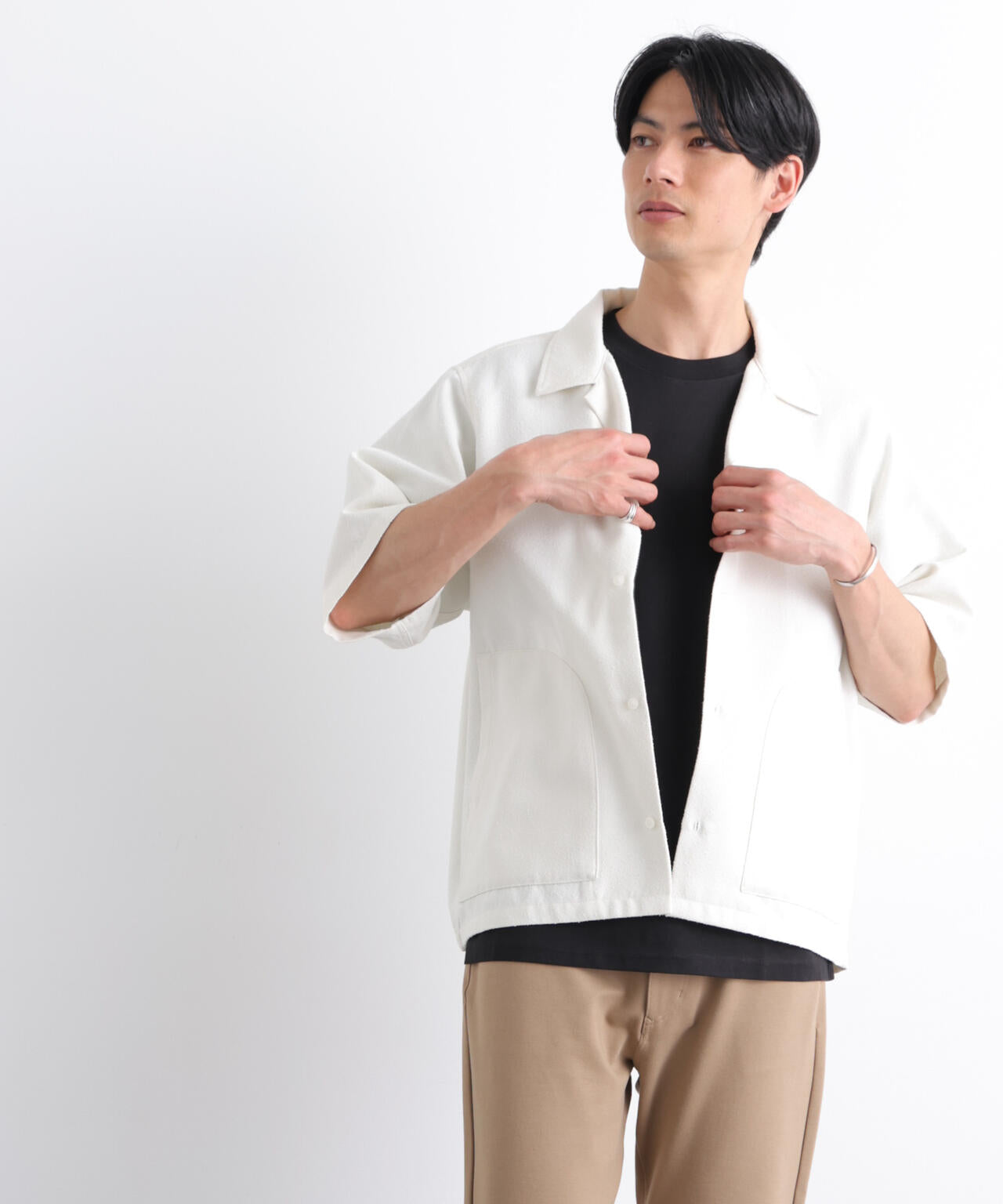 180cm　B:88 W:75 H:92 着用サイズ：L