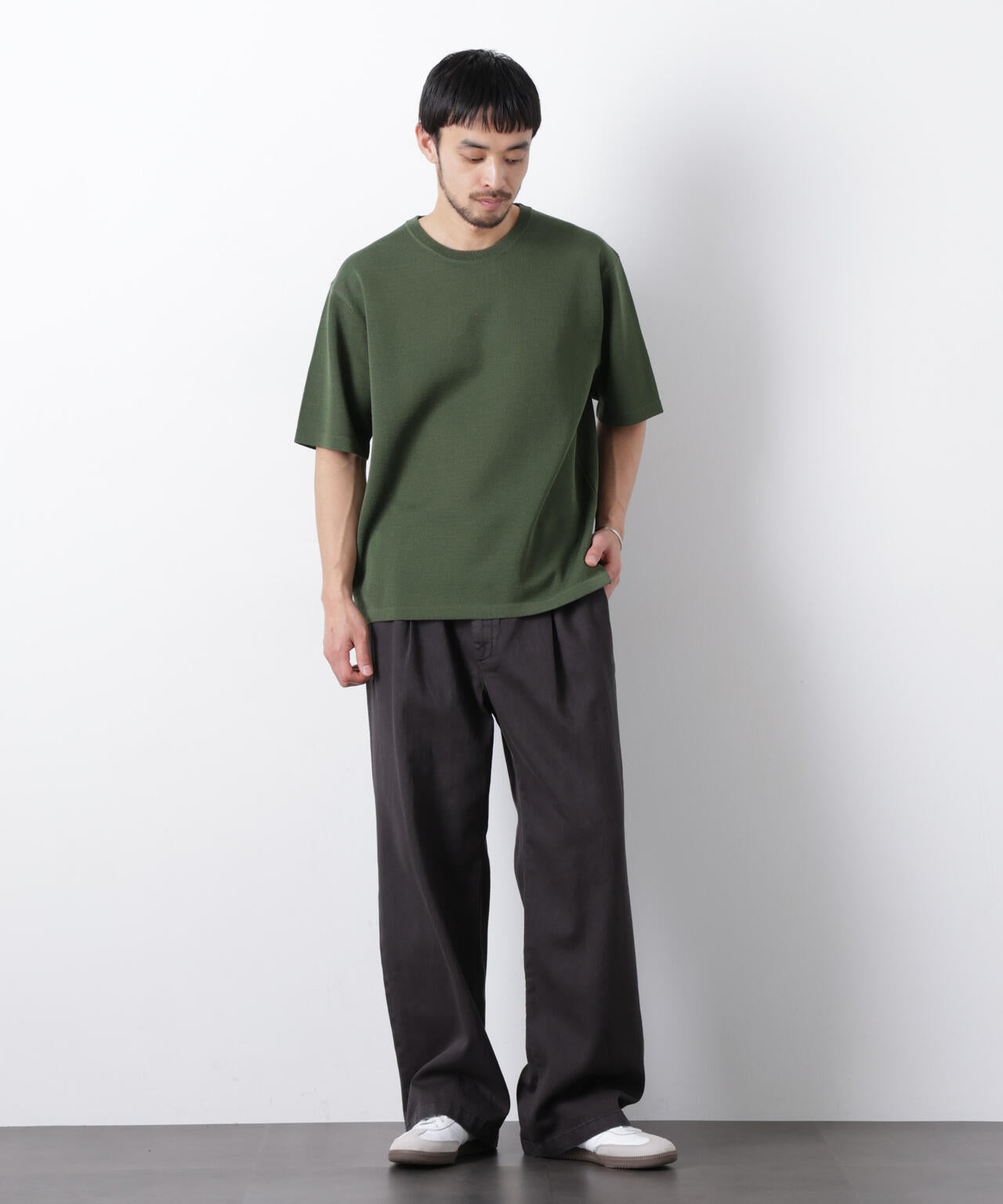 12ゲージドライニットTシャツ 半袖
