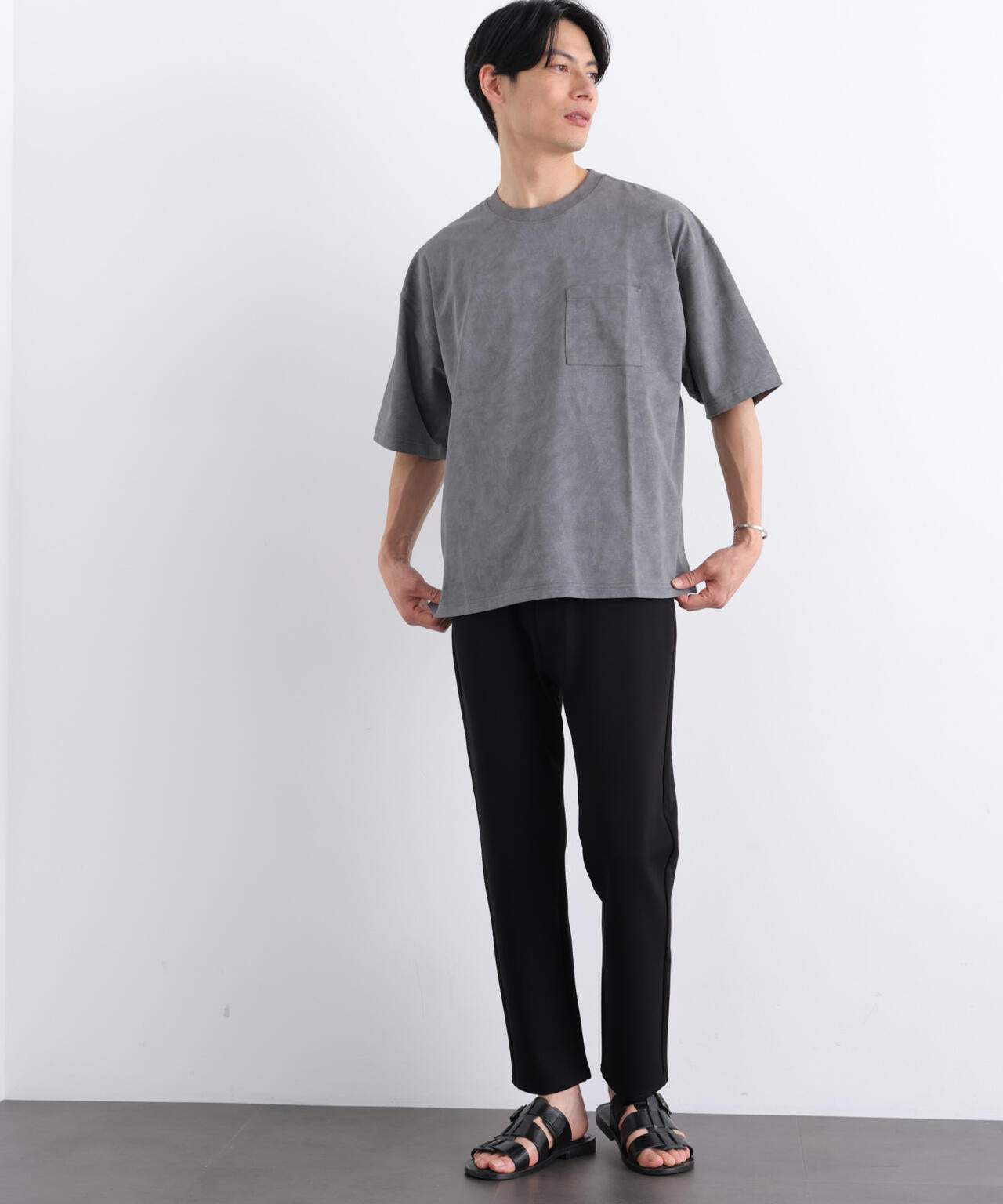 NORMANBROS/NORMANBROS別注 プレーティングフェードTシャツ半袖