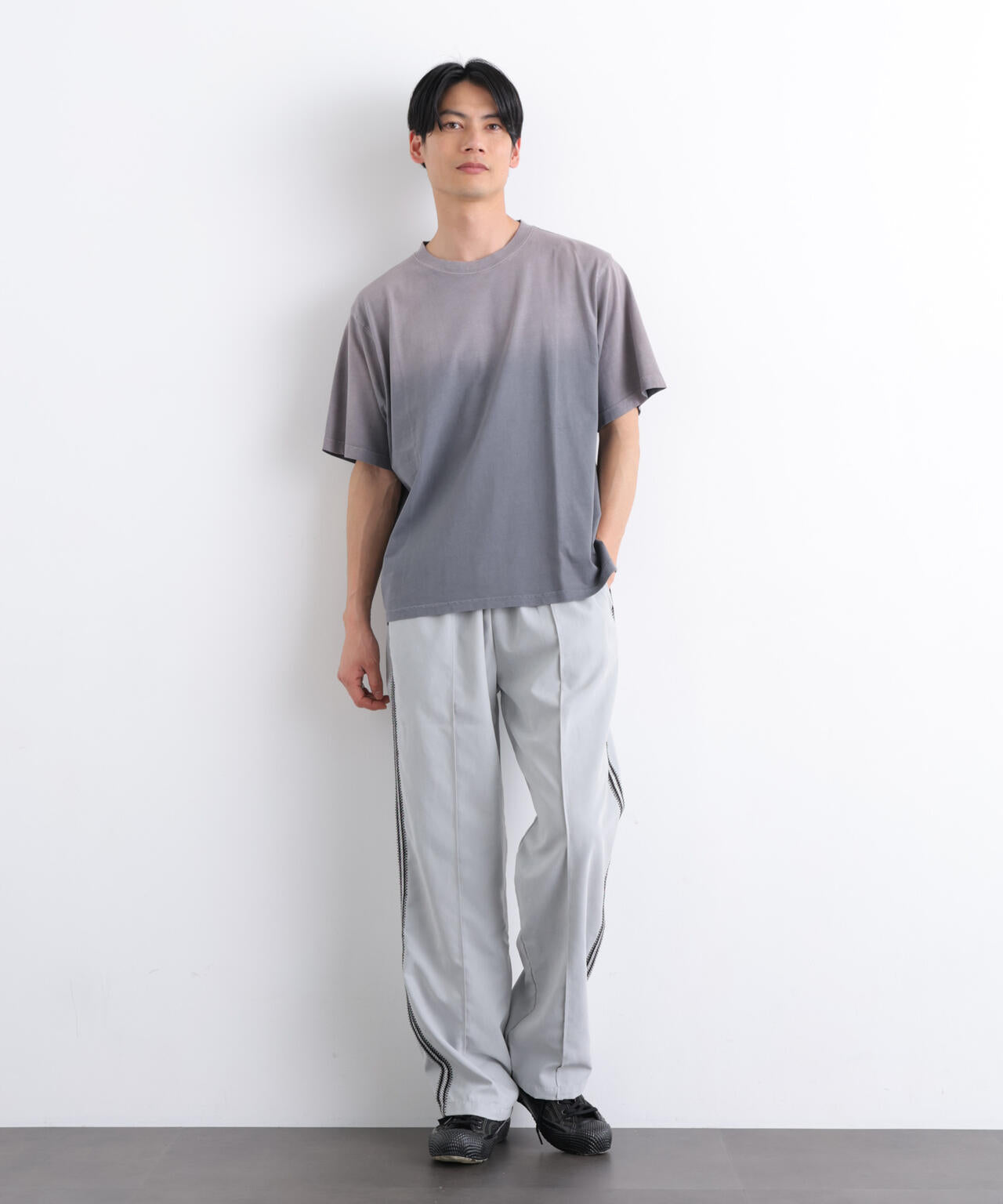 NORMANBROS別注 フェード加工Tシャツ 半袖