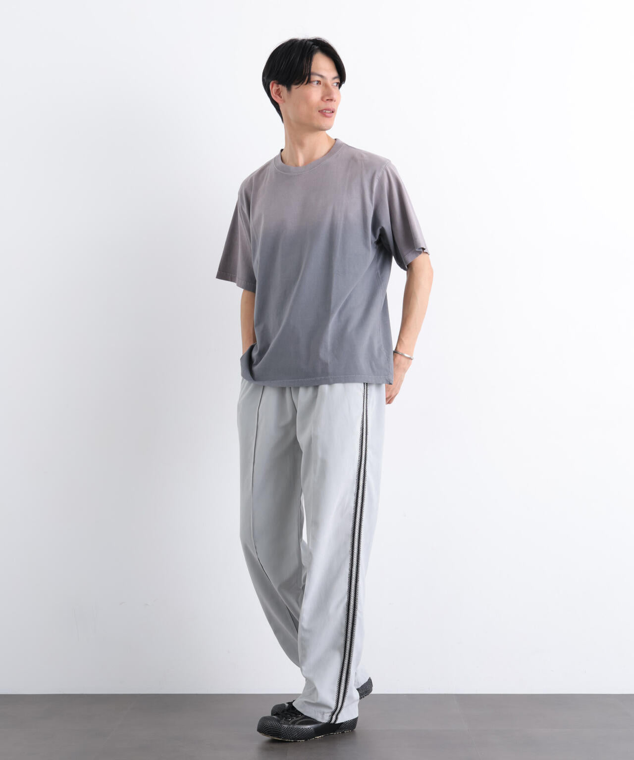 NORMANBROS別注 フェード加工Tシャツ 半袖