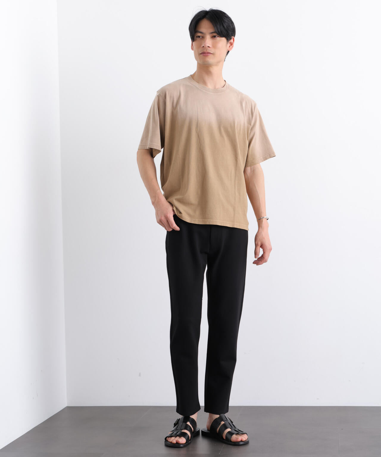 NORMANBROS別注 フェード加工Tシャツ 半袖