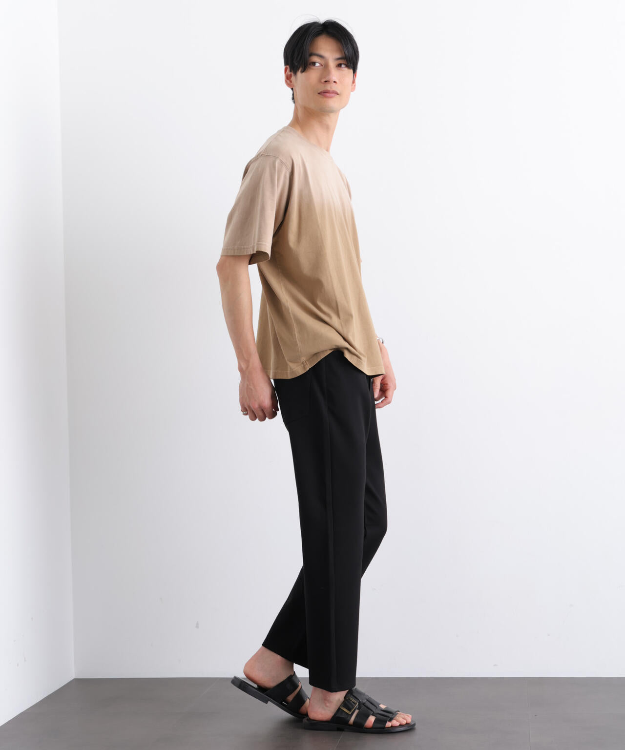 NORMANBROS別注 フェード加工Tシャツ 半袖