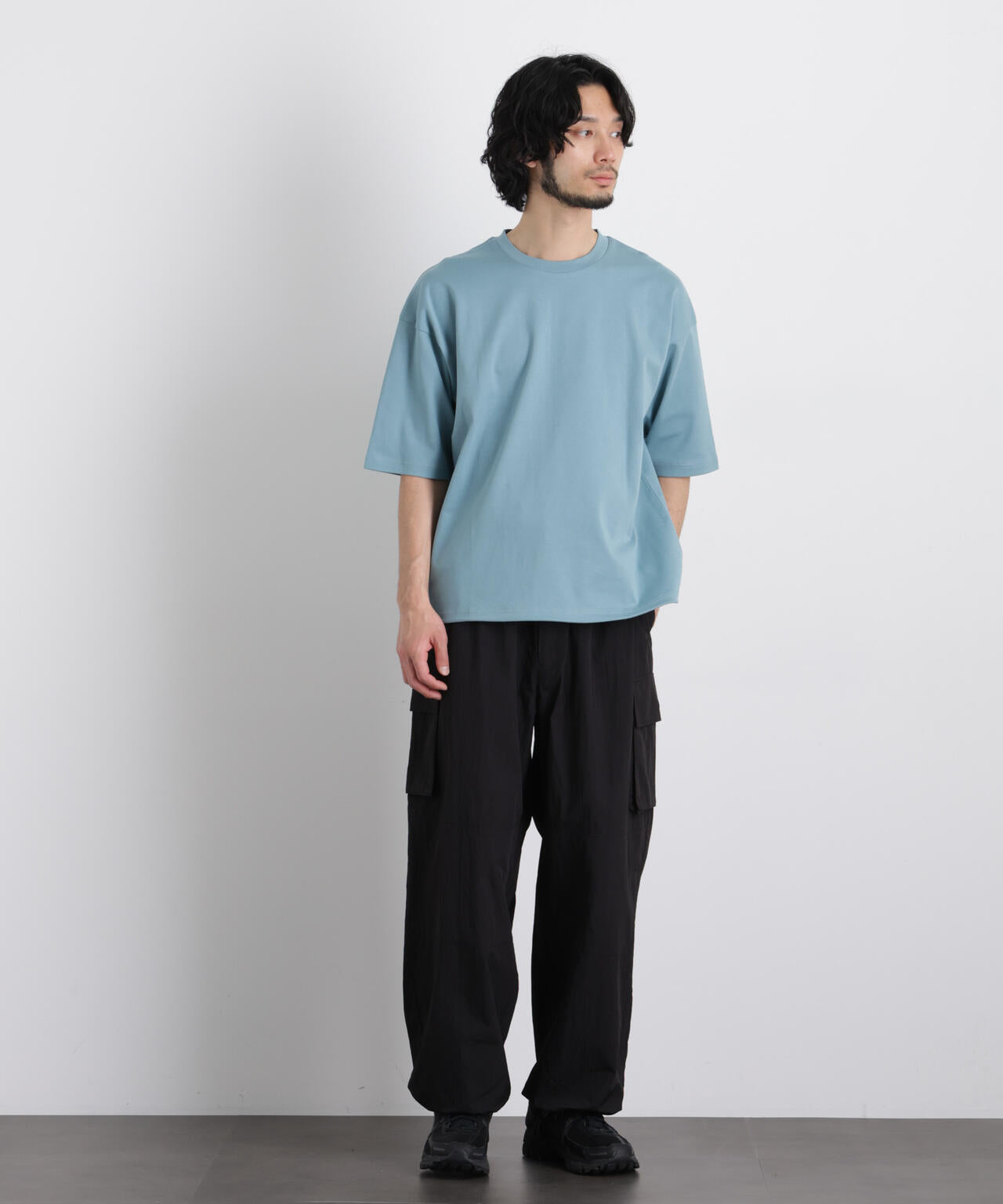 ワイドダンボール Tシャツ 半袖