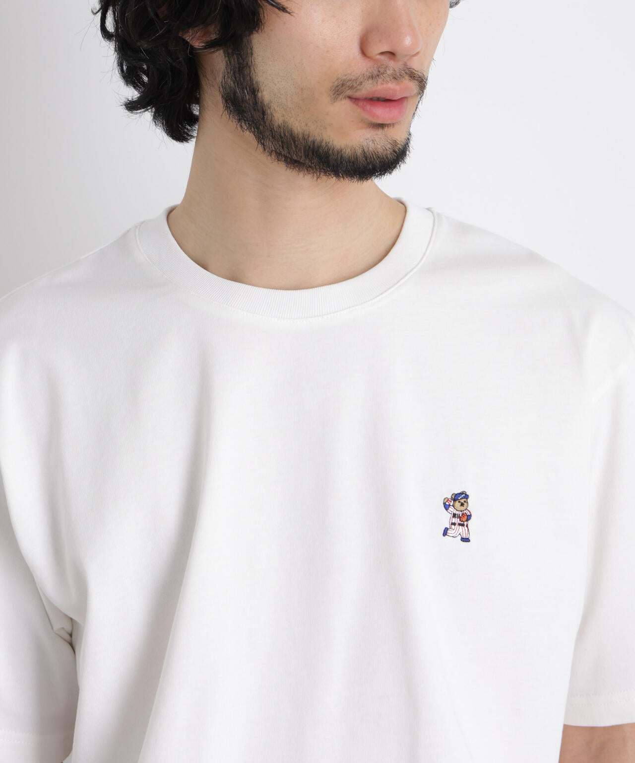 ナノベア Tシャツ 半袖 ベースボール