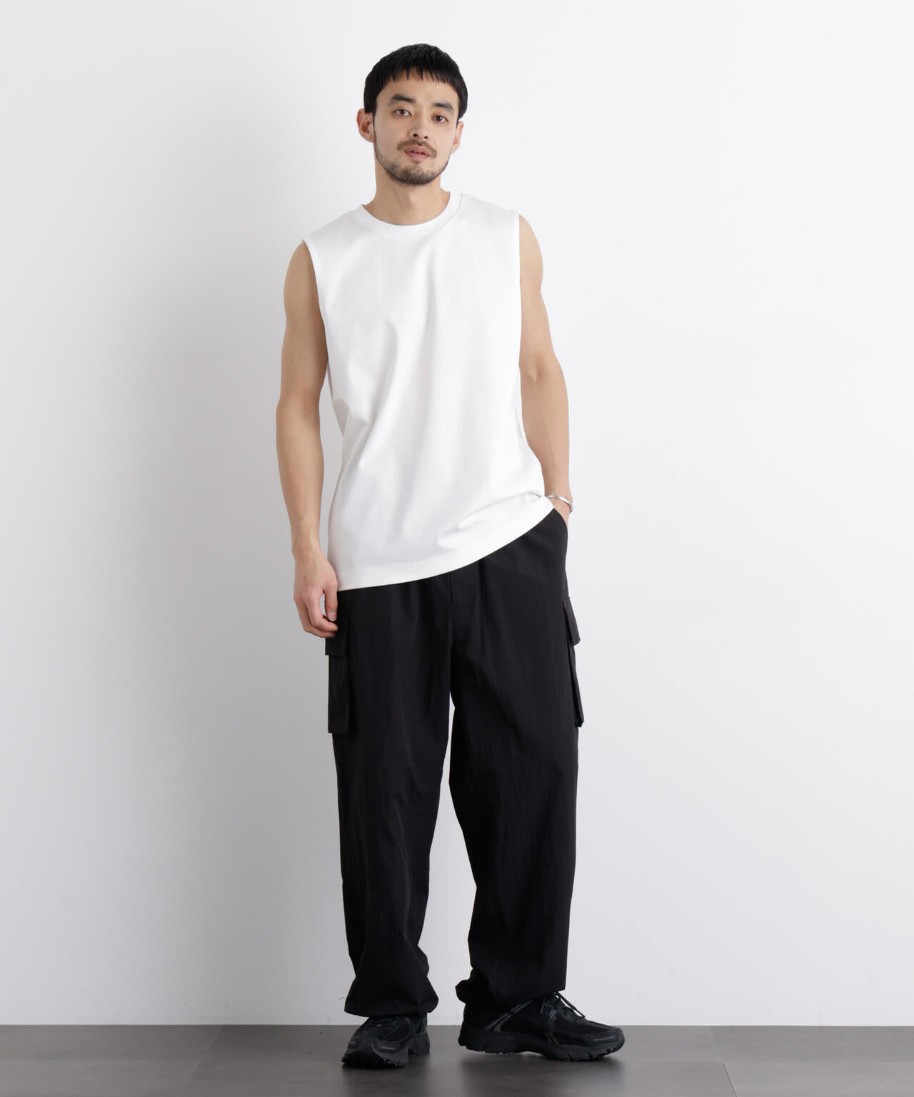 アンチスメル ノースリーブ Tシャツ