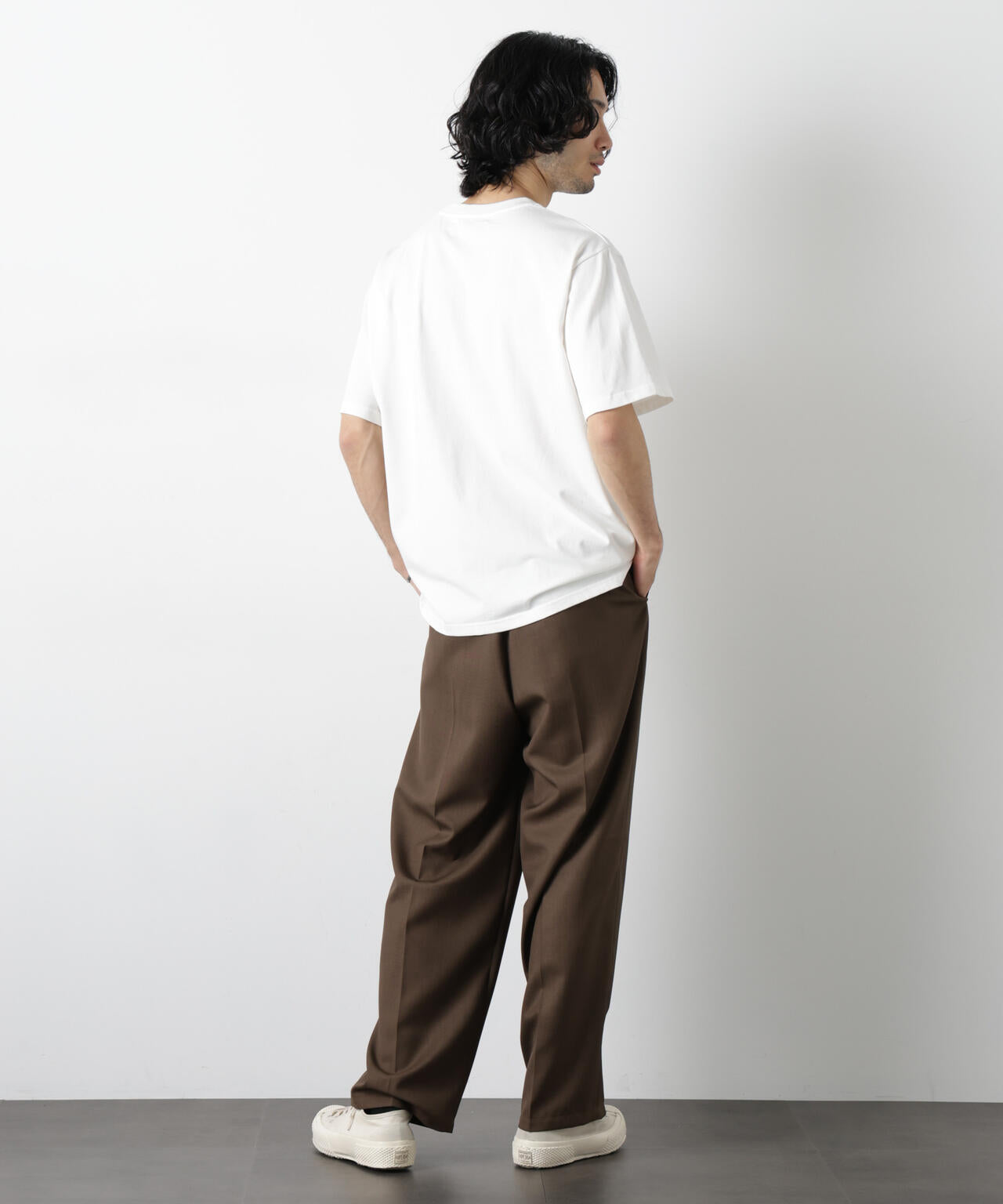 ナノベアTシャツ 半袖(落花生)