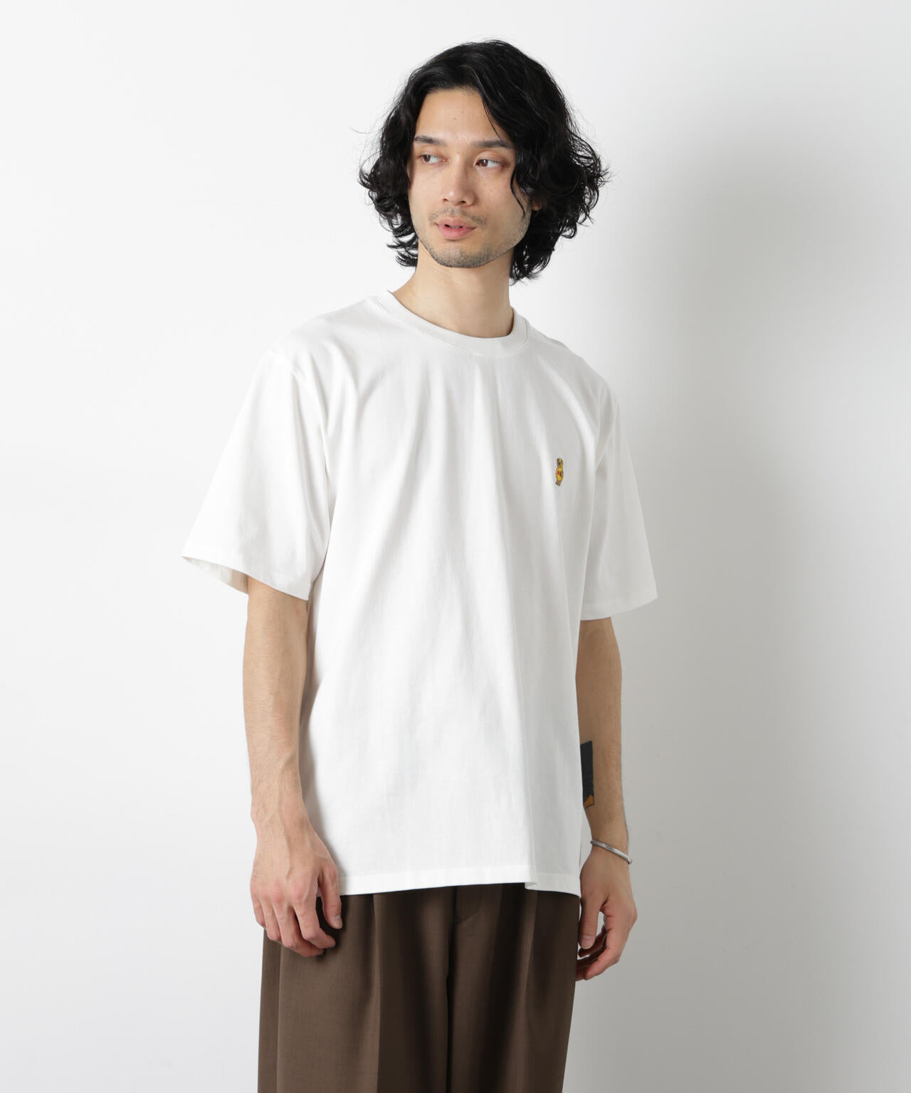 ナノベアTシャツ 半袖(落花生)