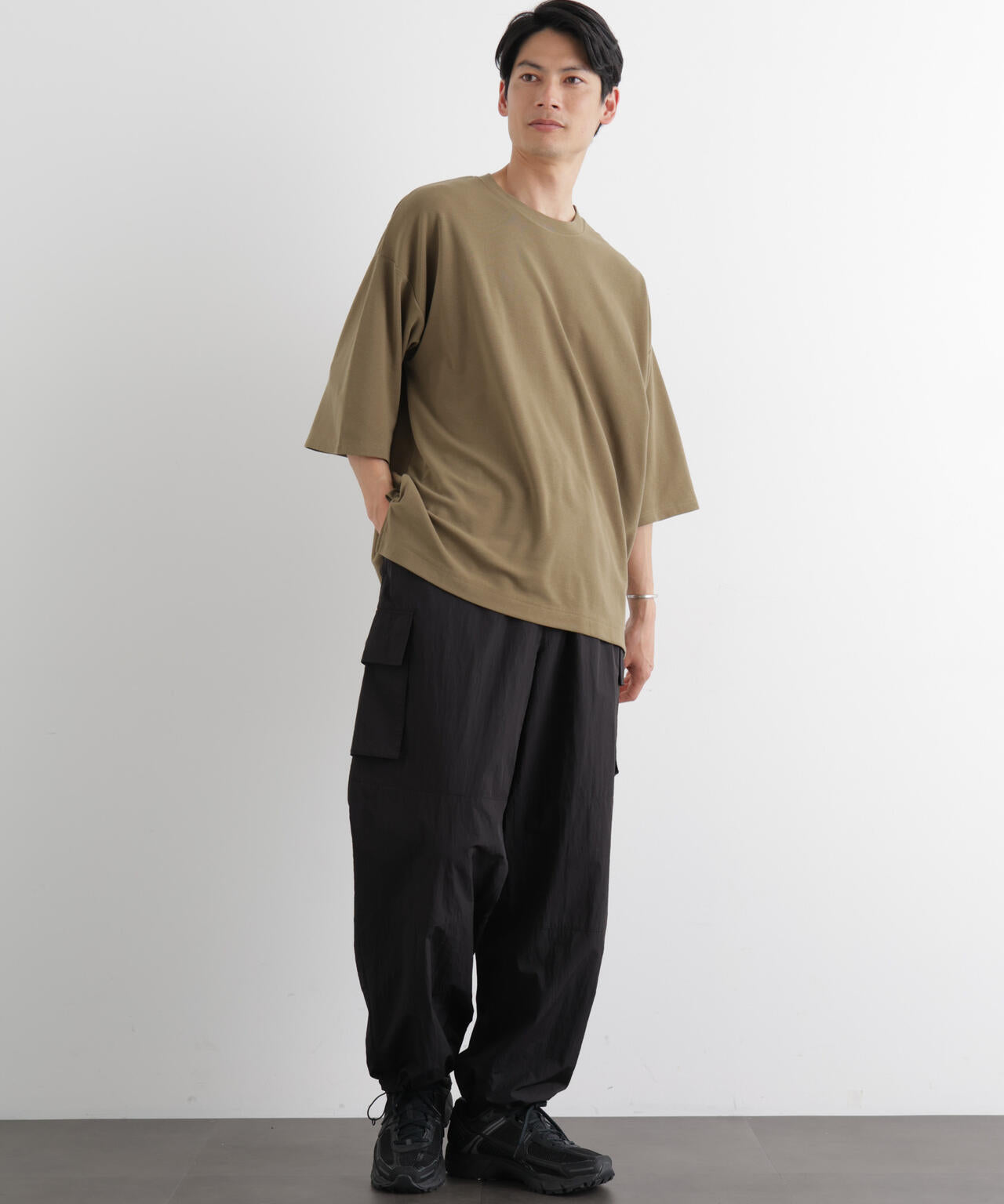 ストレッチフライス BIGTシャツ 半袖