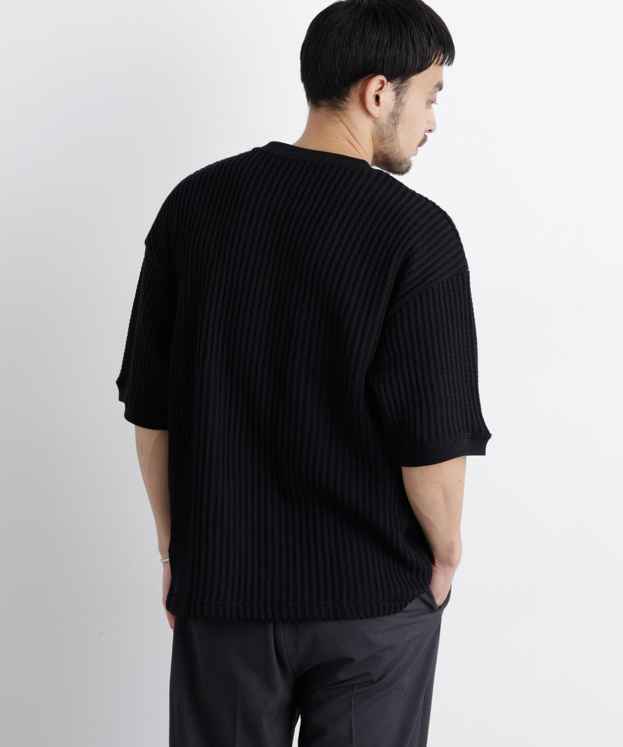 オニワッフルワイドTシャツ 半袖