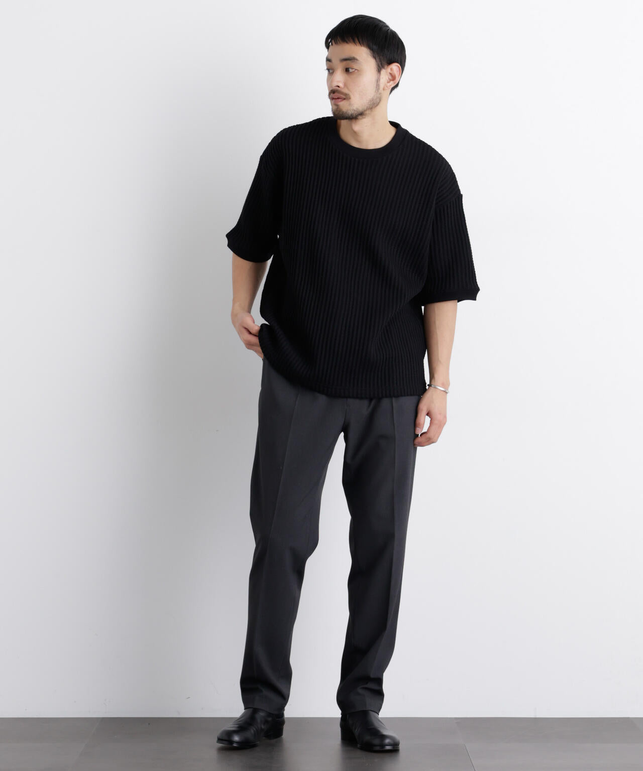 オニワッフルワイドTシャツ 半袖