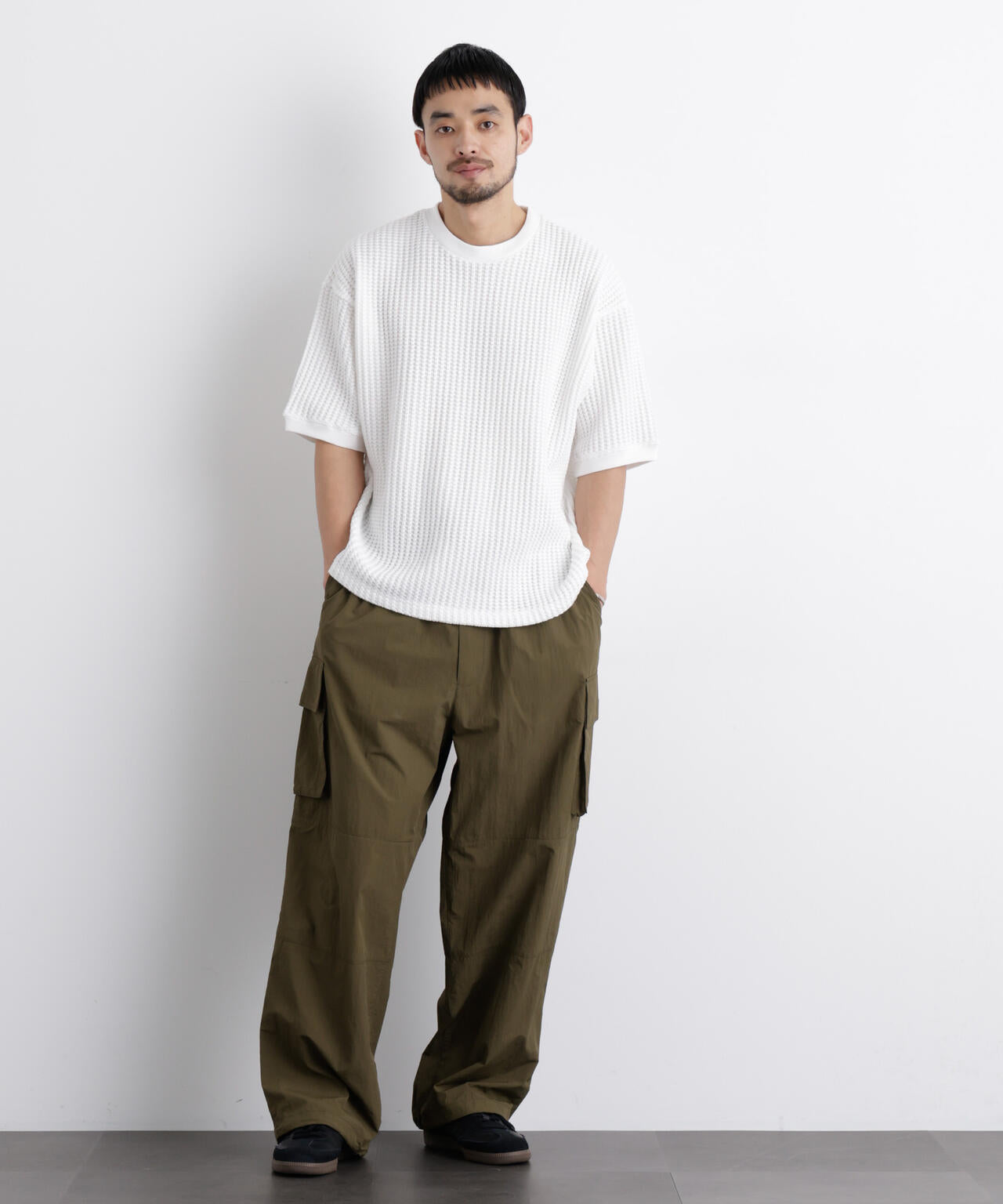 オニワッフルワイドTシャツ 半袖