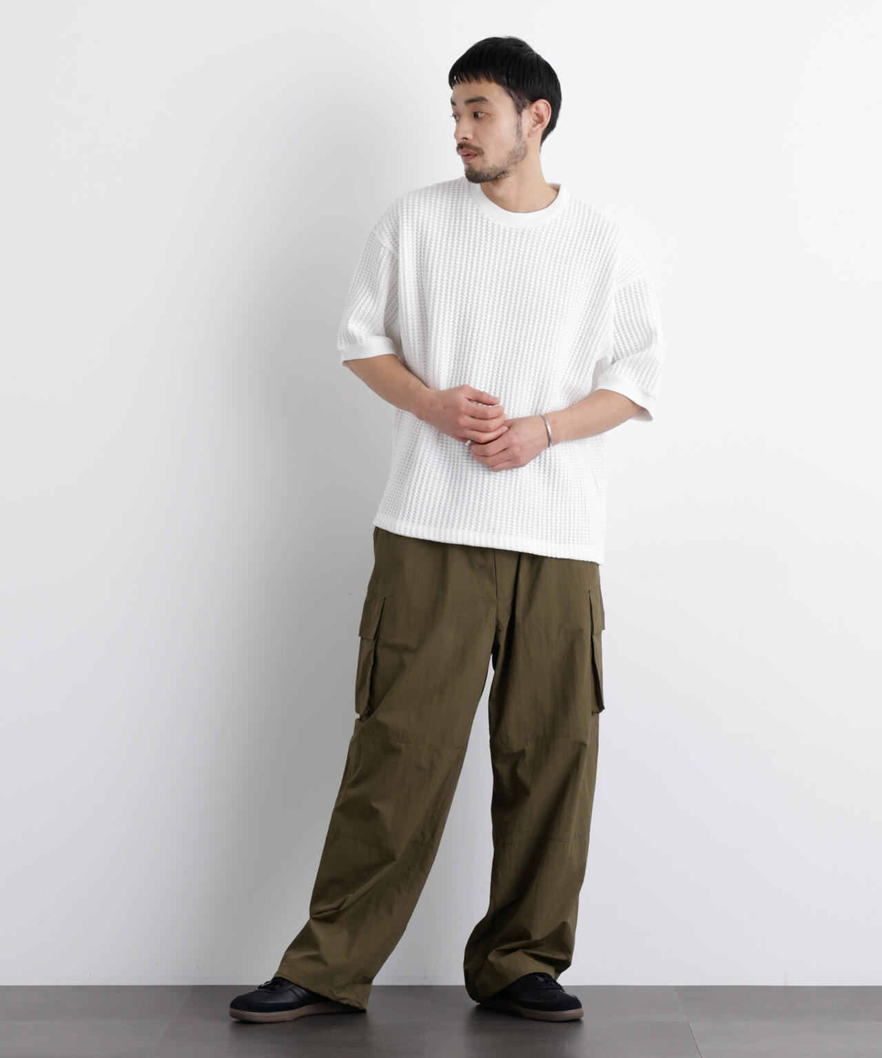 オニワッフルワイドTシャツ 半袖