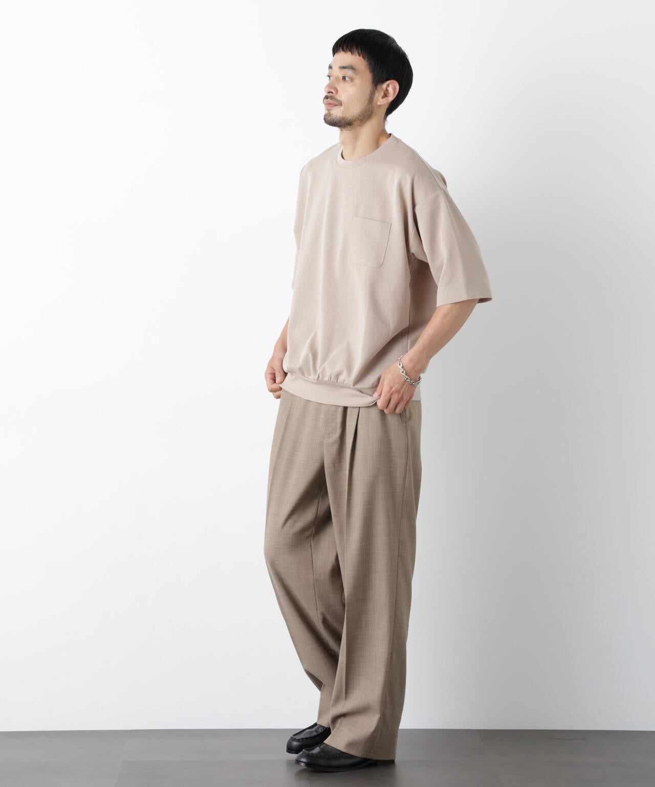 TCオーバーサイズTシャツ 半袖