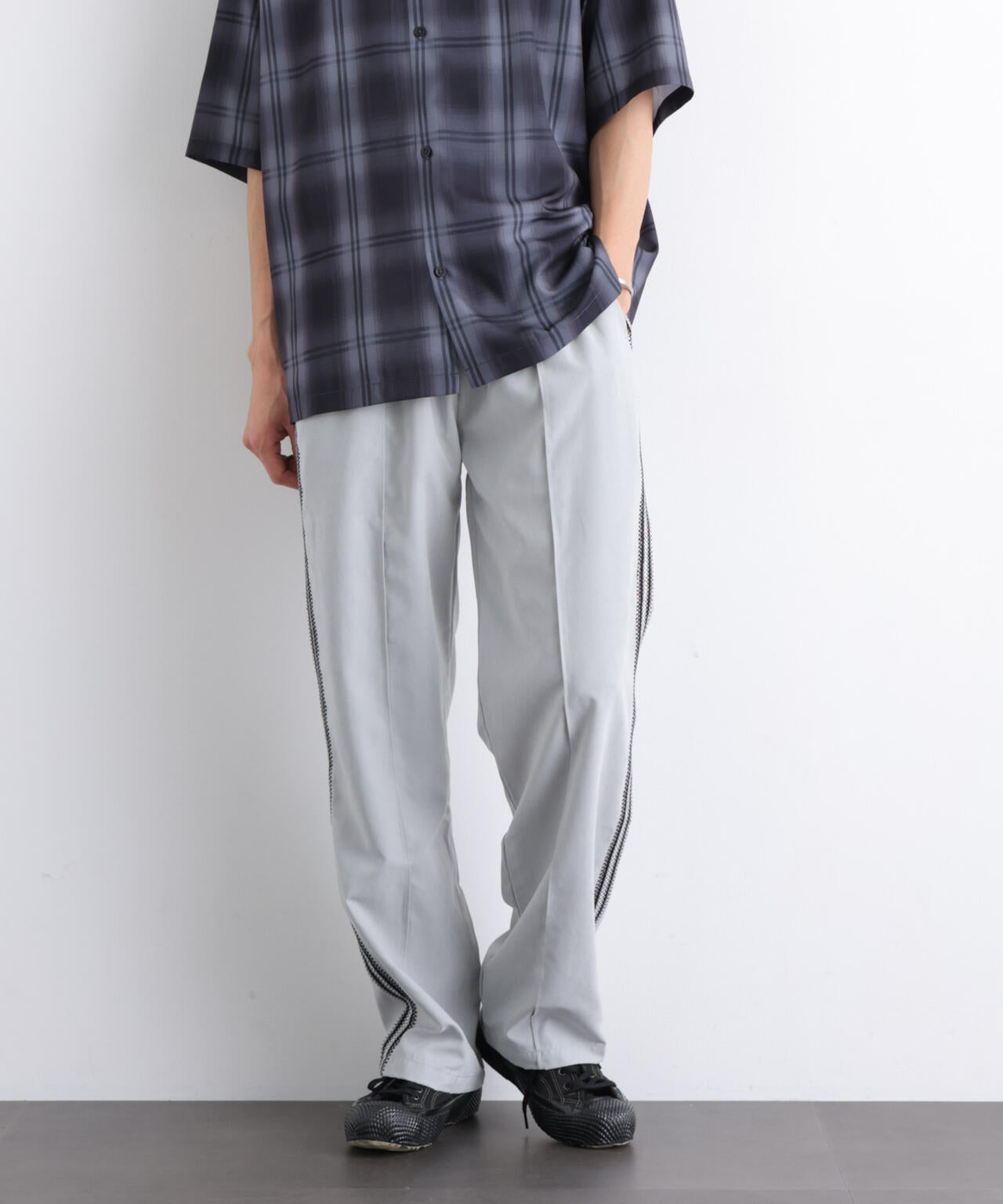180cm　B:88 W:75 H:92 着用サイズ：L