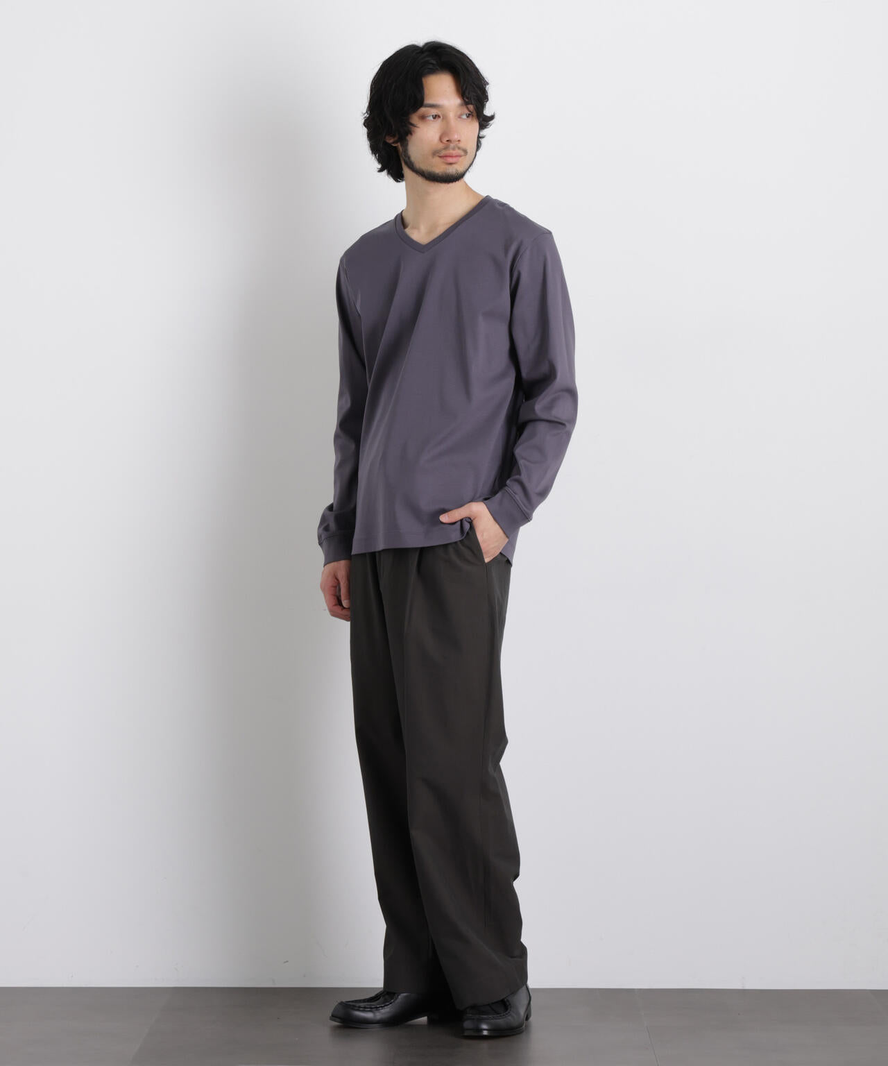 ストレッチワイド イージーパンツ