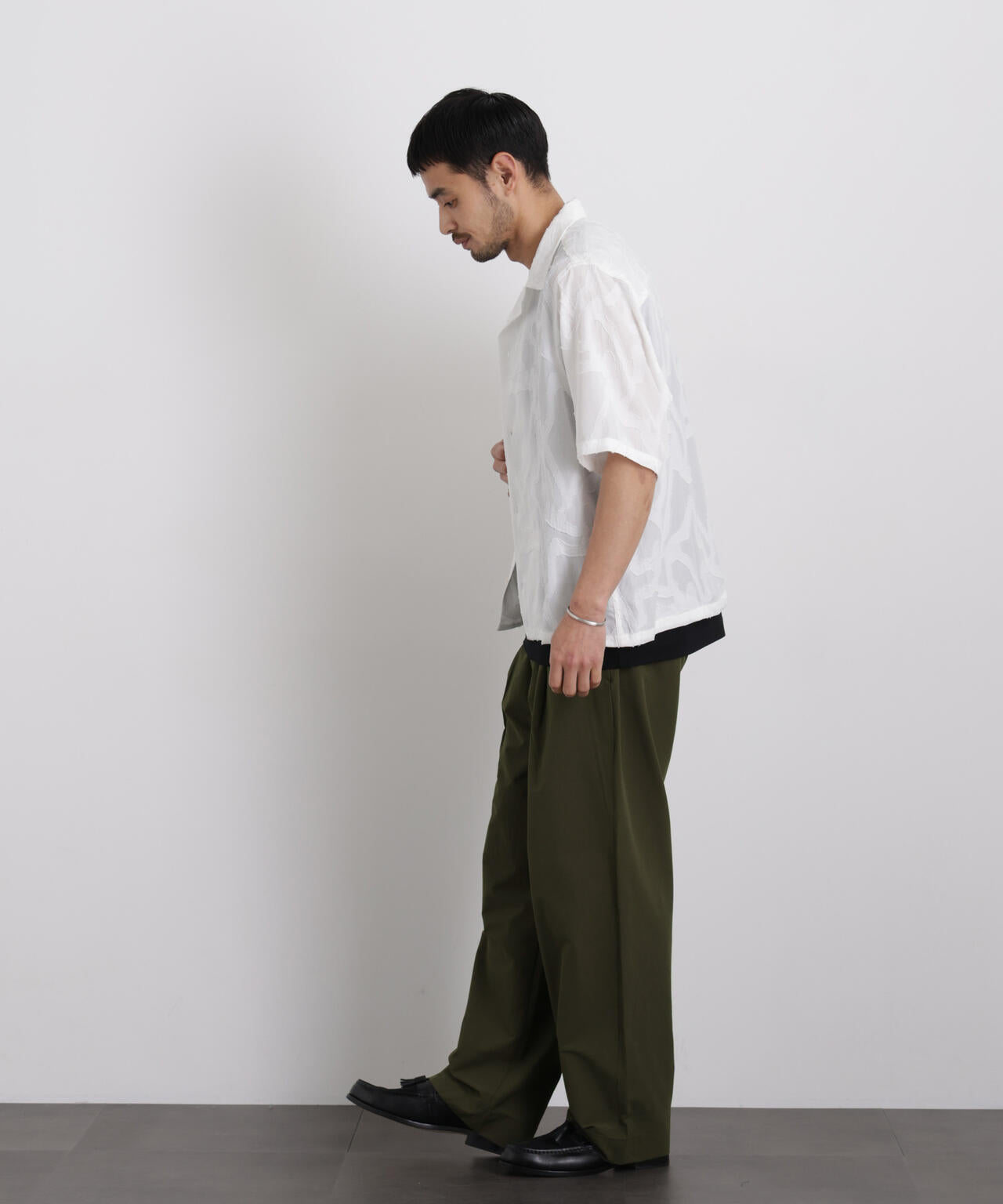 ストレッチワイド イージーパンツ