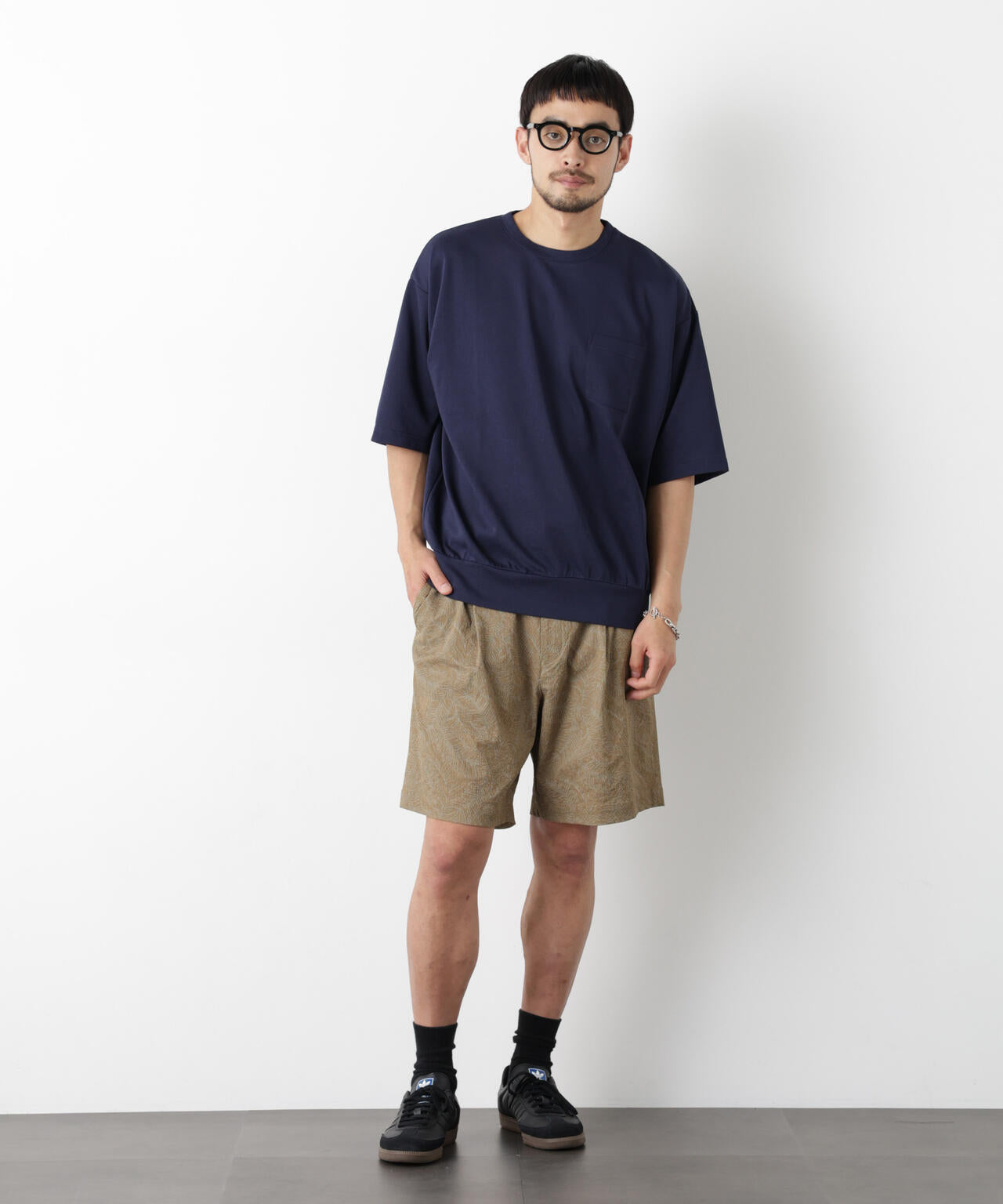 ランダムサッカーパターンショートパンツ（セットアップ可）