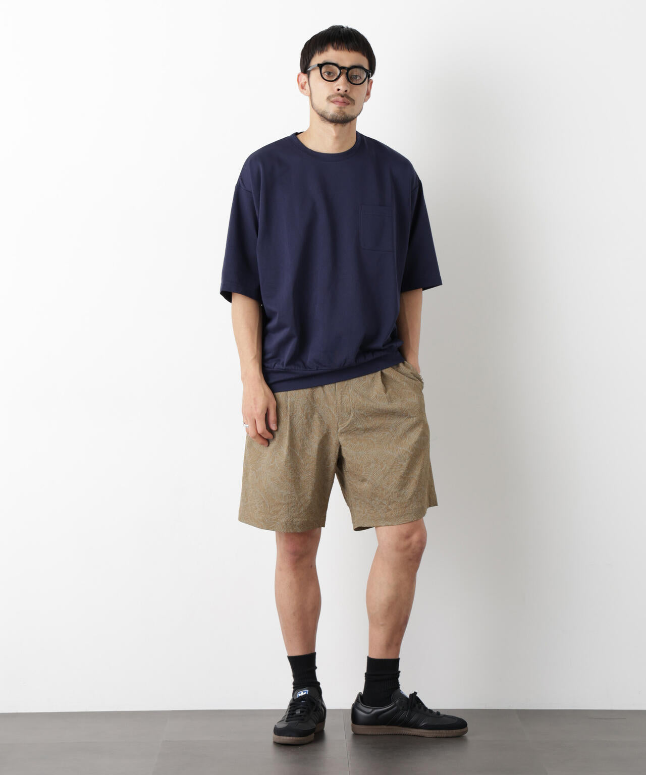 ランダムサッカーパターンショートパンツ（セットアップ可）