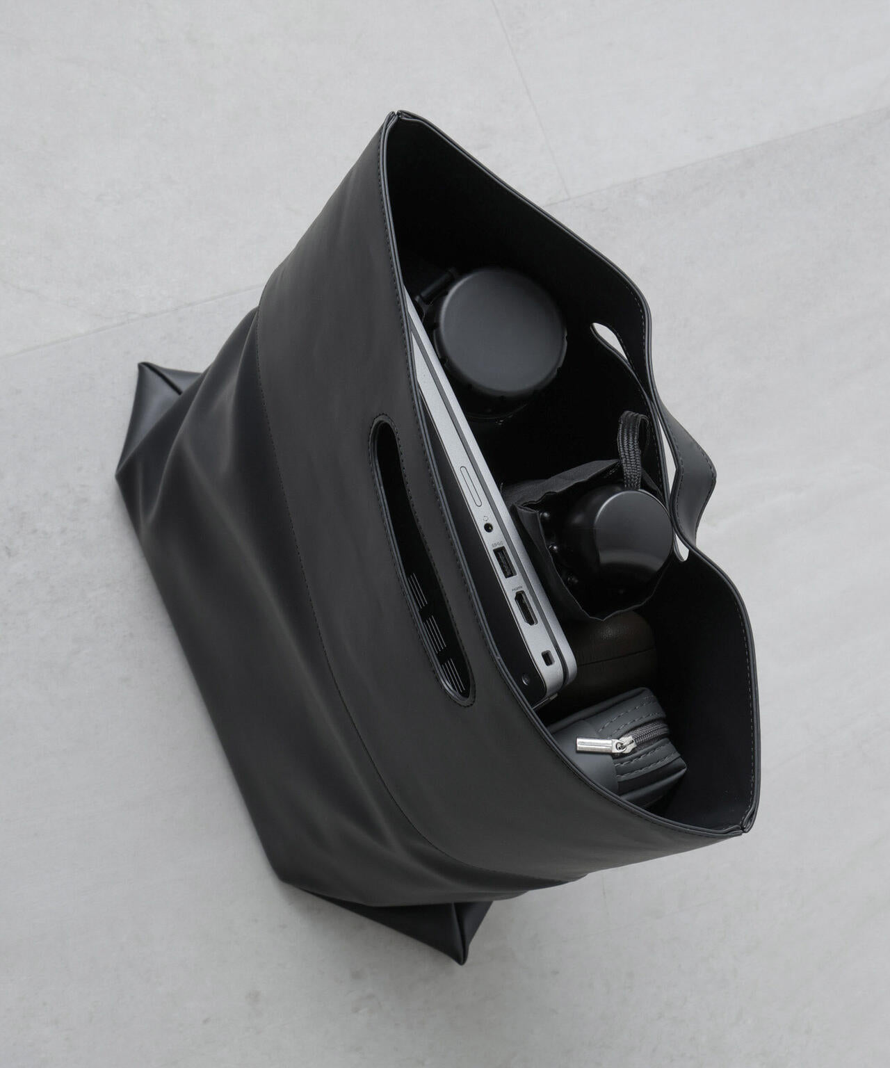 WEB限定/シンセティックレザー2WAYクラッチバッグ