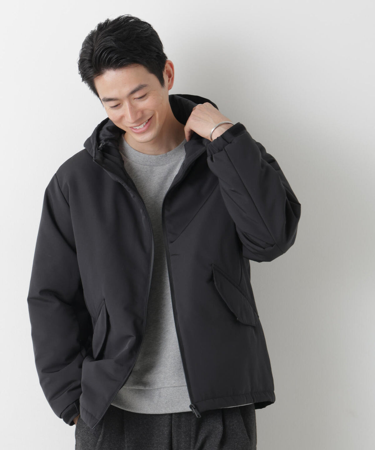 185cm B:92 W:77 H:90 着用サイズ：L