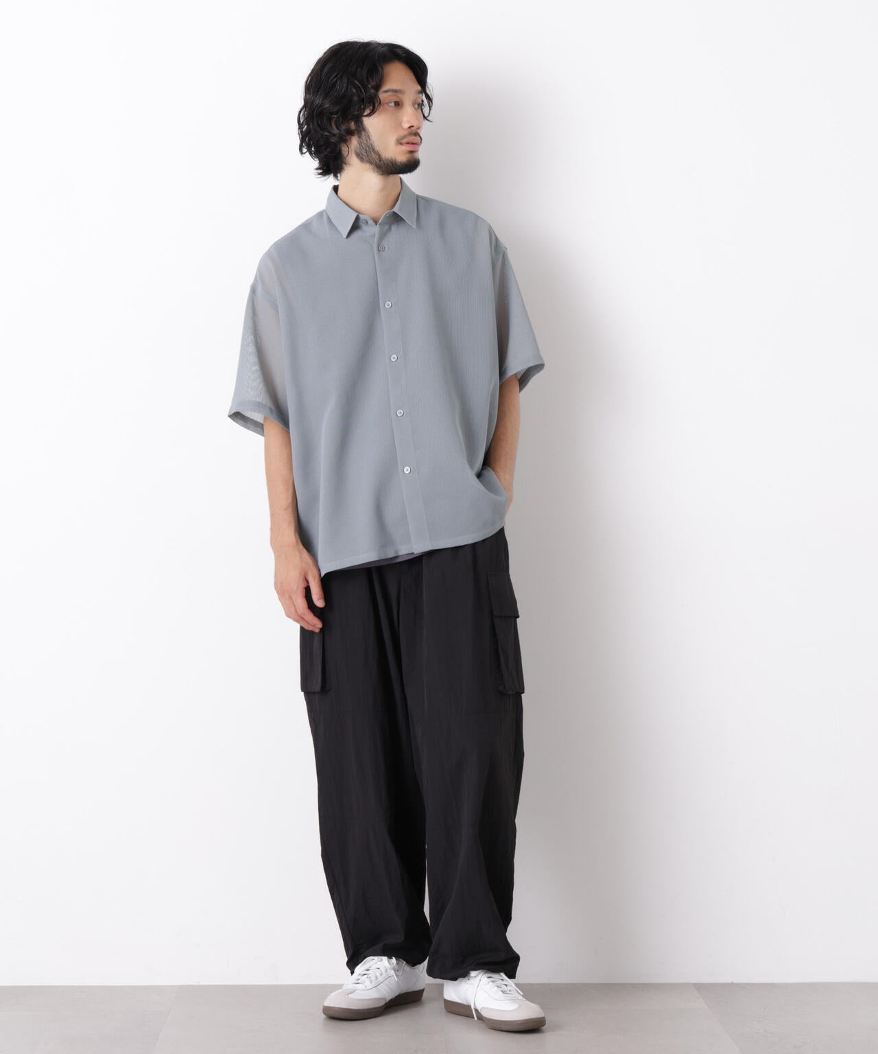 テックメッシュシャツ 半袖
