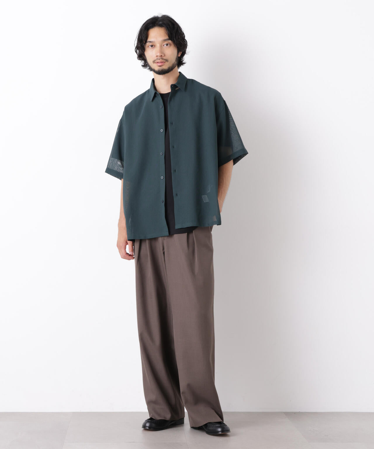 テックメッシュシャツ 半袖