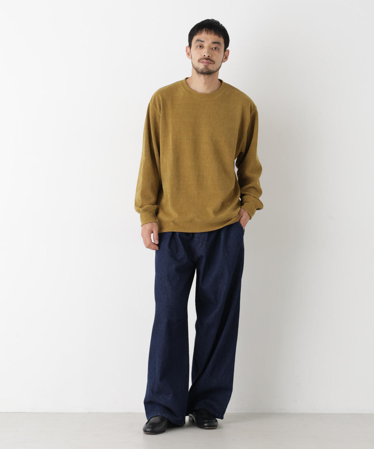 NORMANBROS  モールカットプルオーバー 長袖