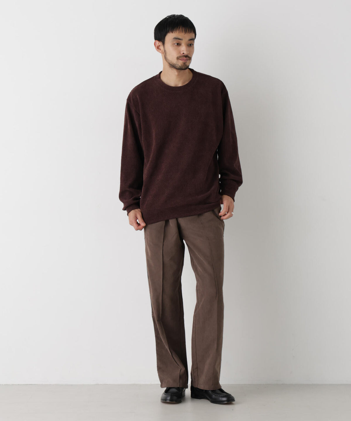 NORMANBROS  モールカットプルオーバー 長袖